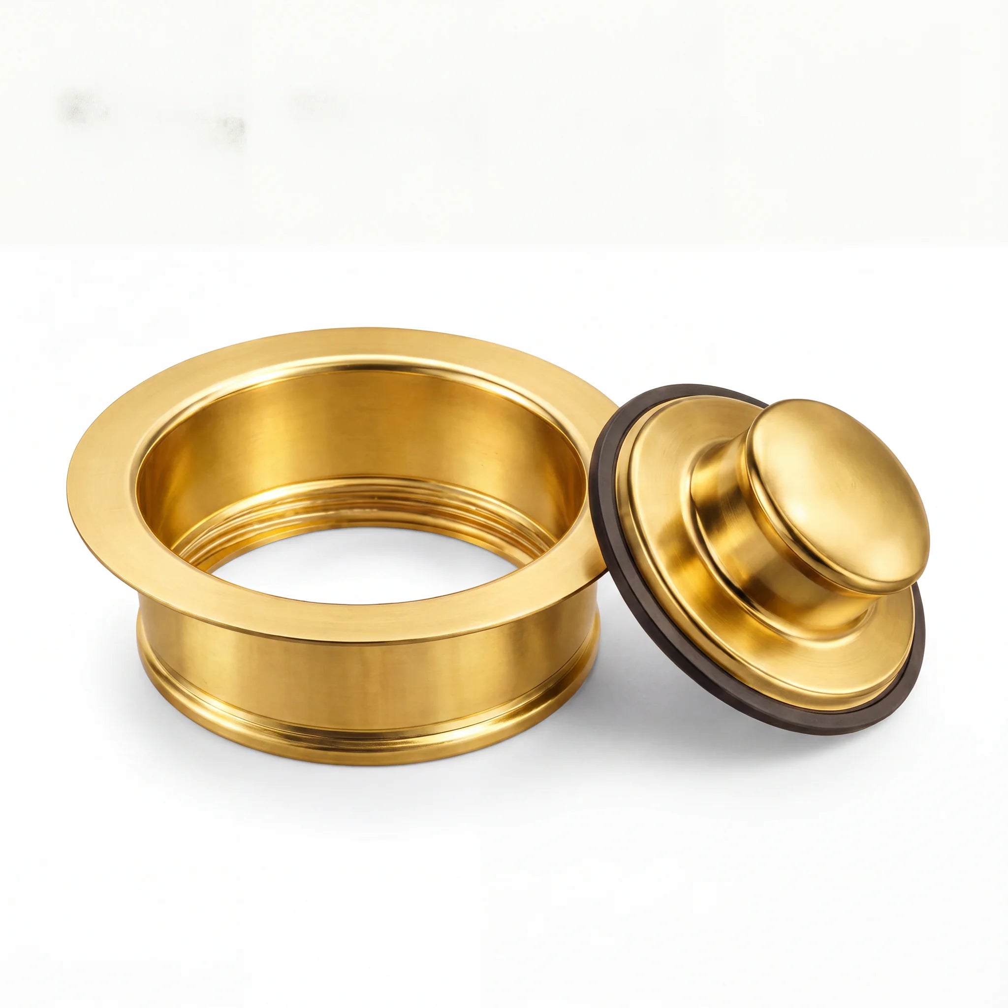 Unlacquered Brass Garbage Disposal Flange Kit