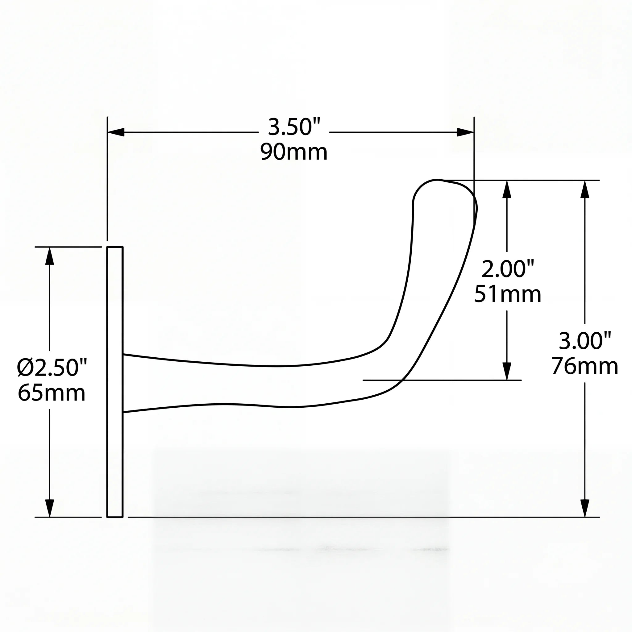 Unlacquered Bras Hook