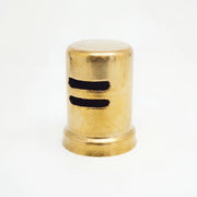 Unlacquered Brass Dishwasher Air Gap Cover
