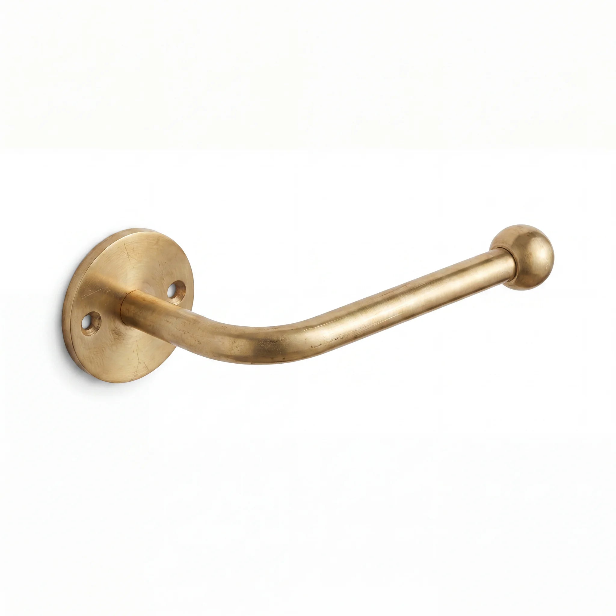 Unlacquered Brass Toilet Paper Holder