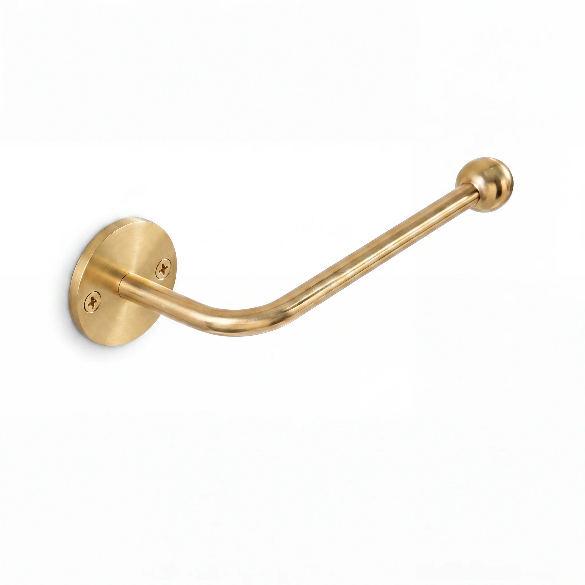 Unlacquered Brass Toilet Paper Holder