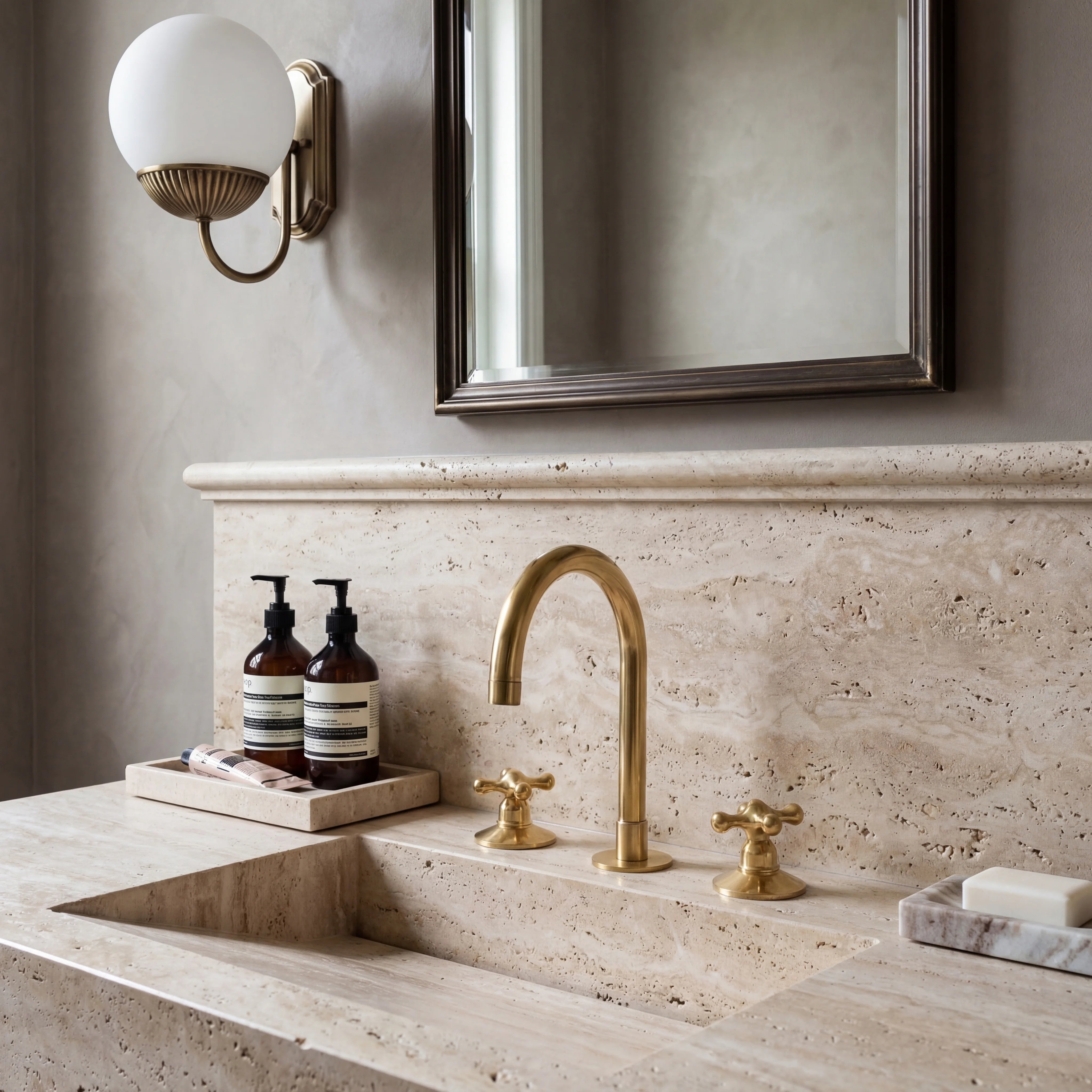 Lumi Widespread Bathroom Faucet