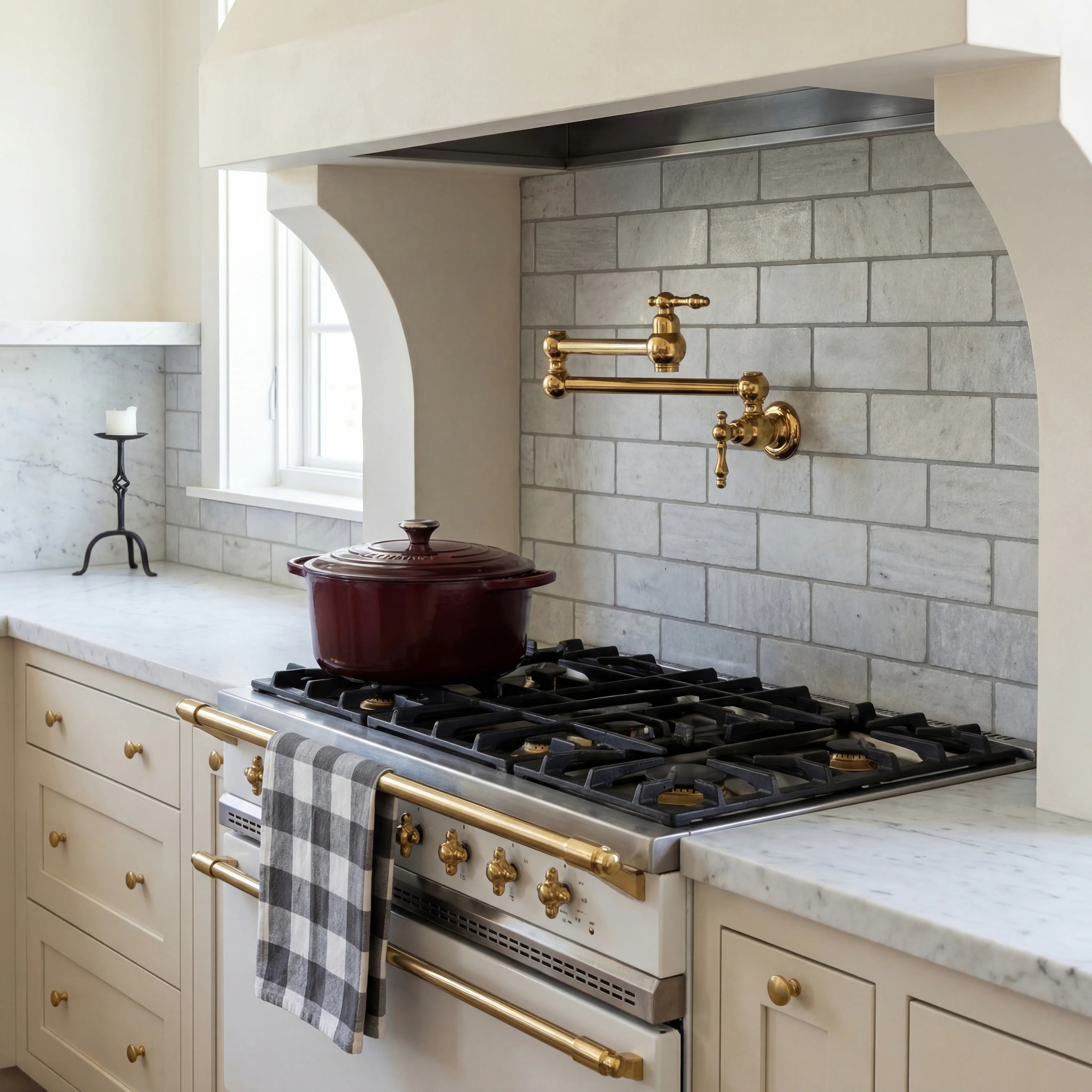 Belo Unlacquered Pot Filler