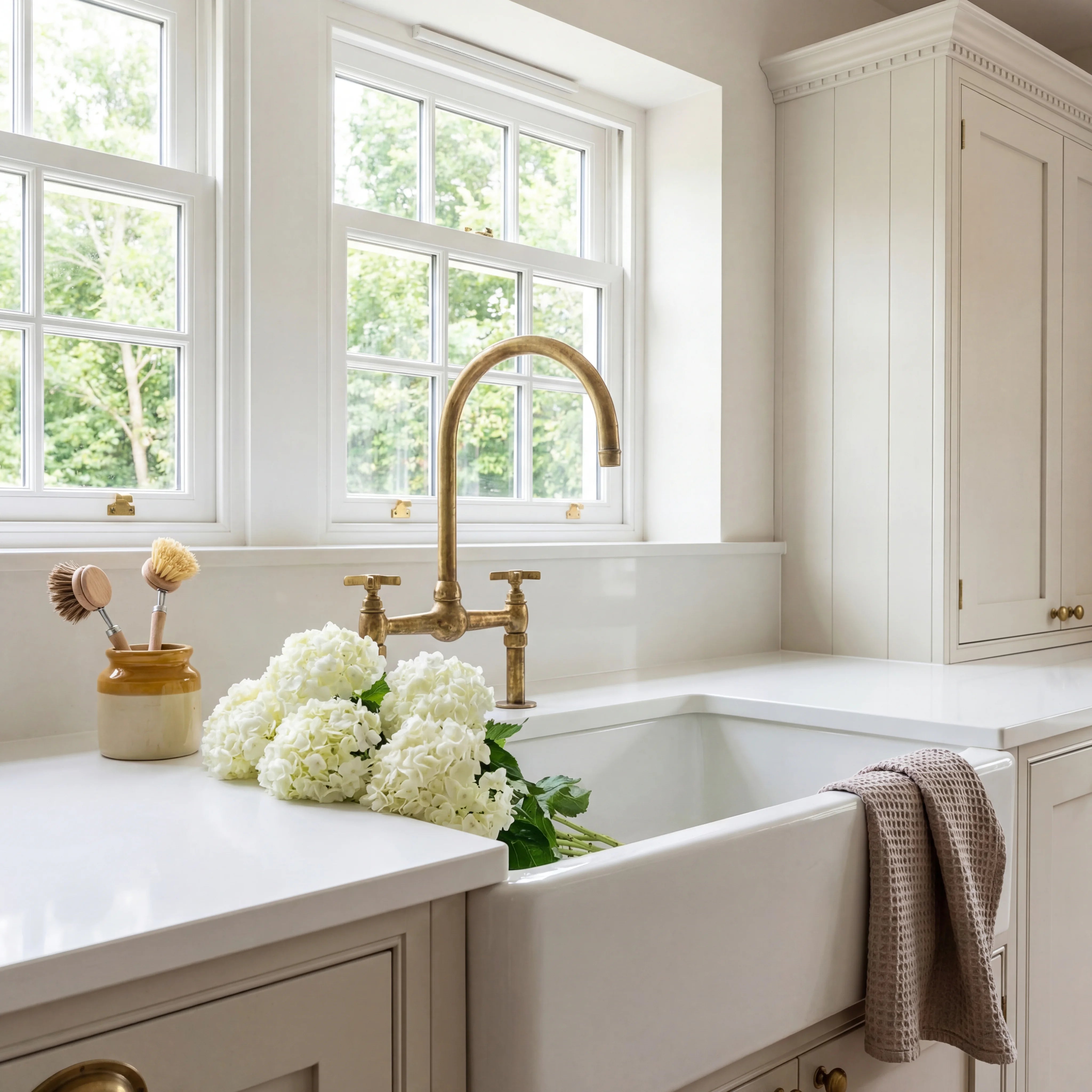 Cleo Brass Bridge Faucet