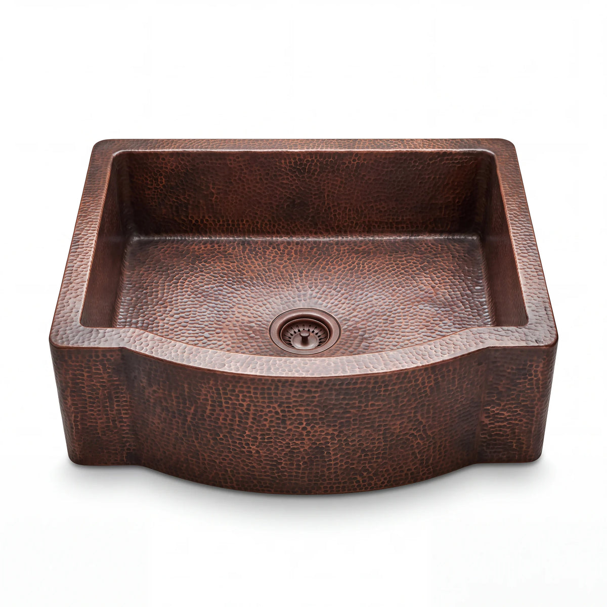 Regent Bow Front Copper Apron Sink