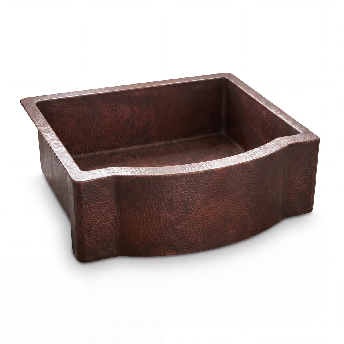 Regent Bow Front Copper Apron Sink