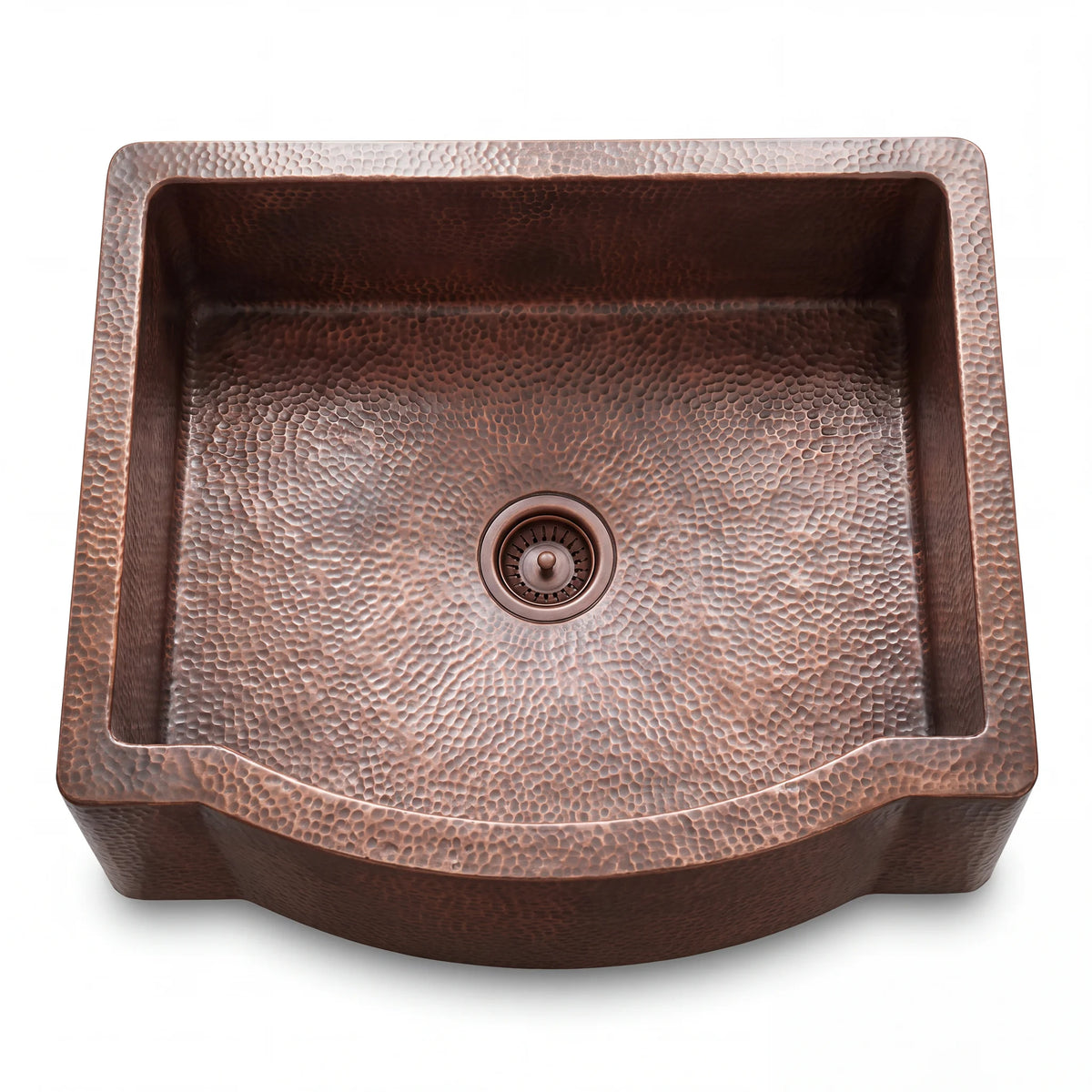 Regent Bow Front Copper Apron Sink