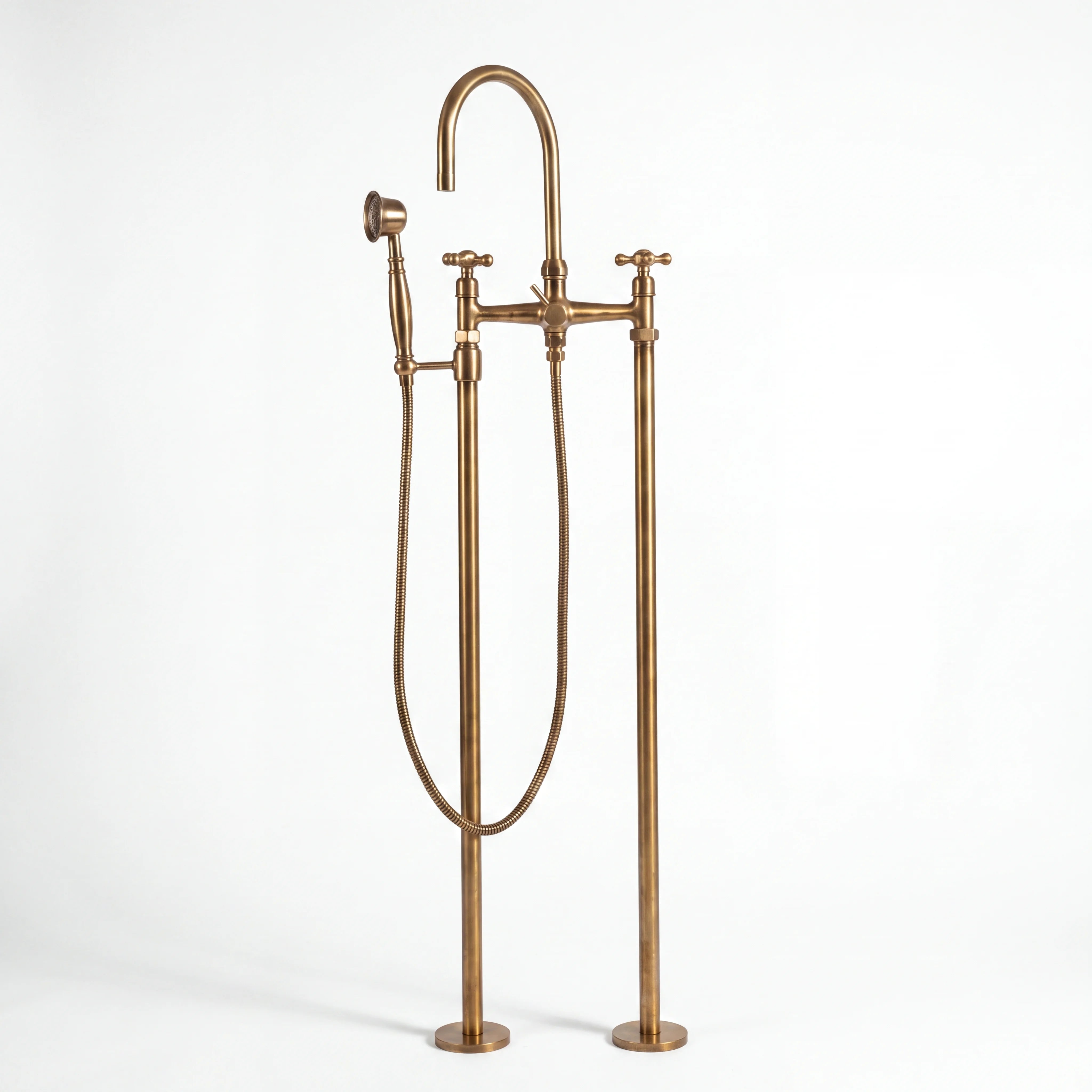 Grifo de bañera de suelo Fino Brass