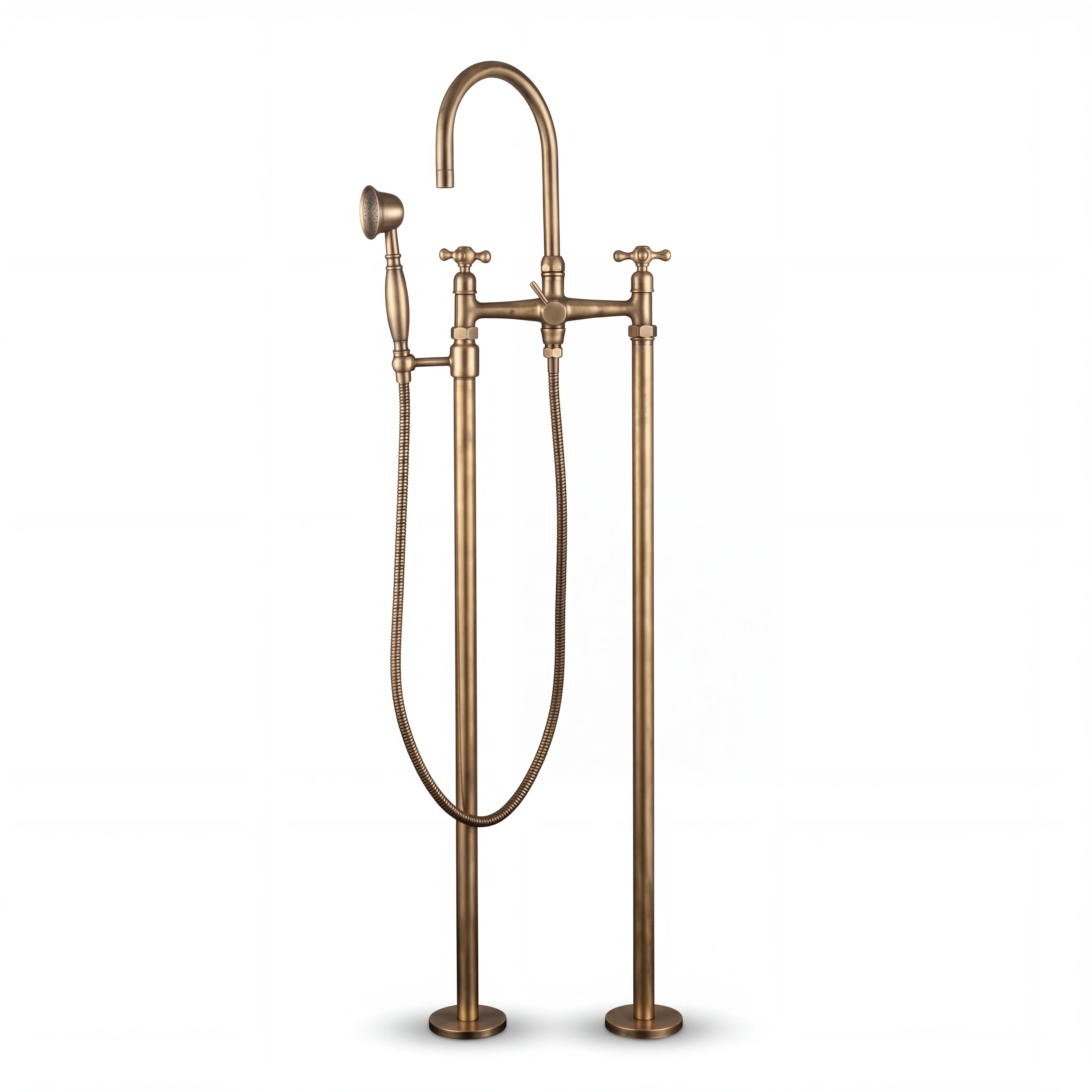 Grifo de bañera de suelo Fino Brass