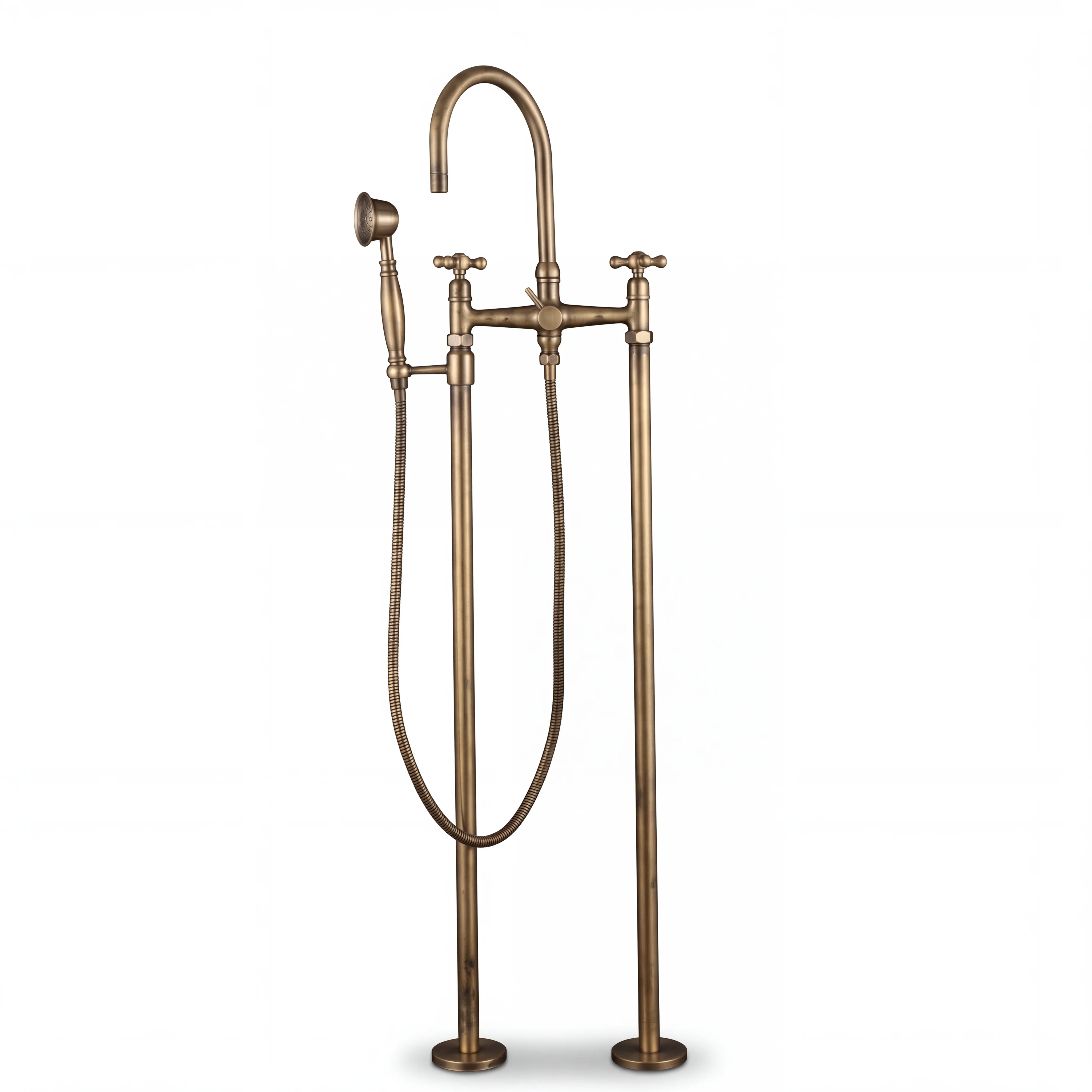 Grifo de bañera de suelo Fino Brass