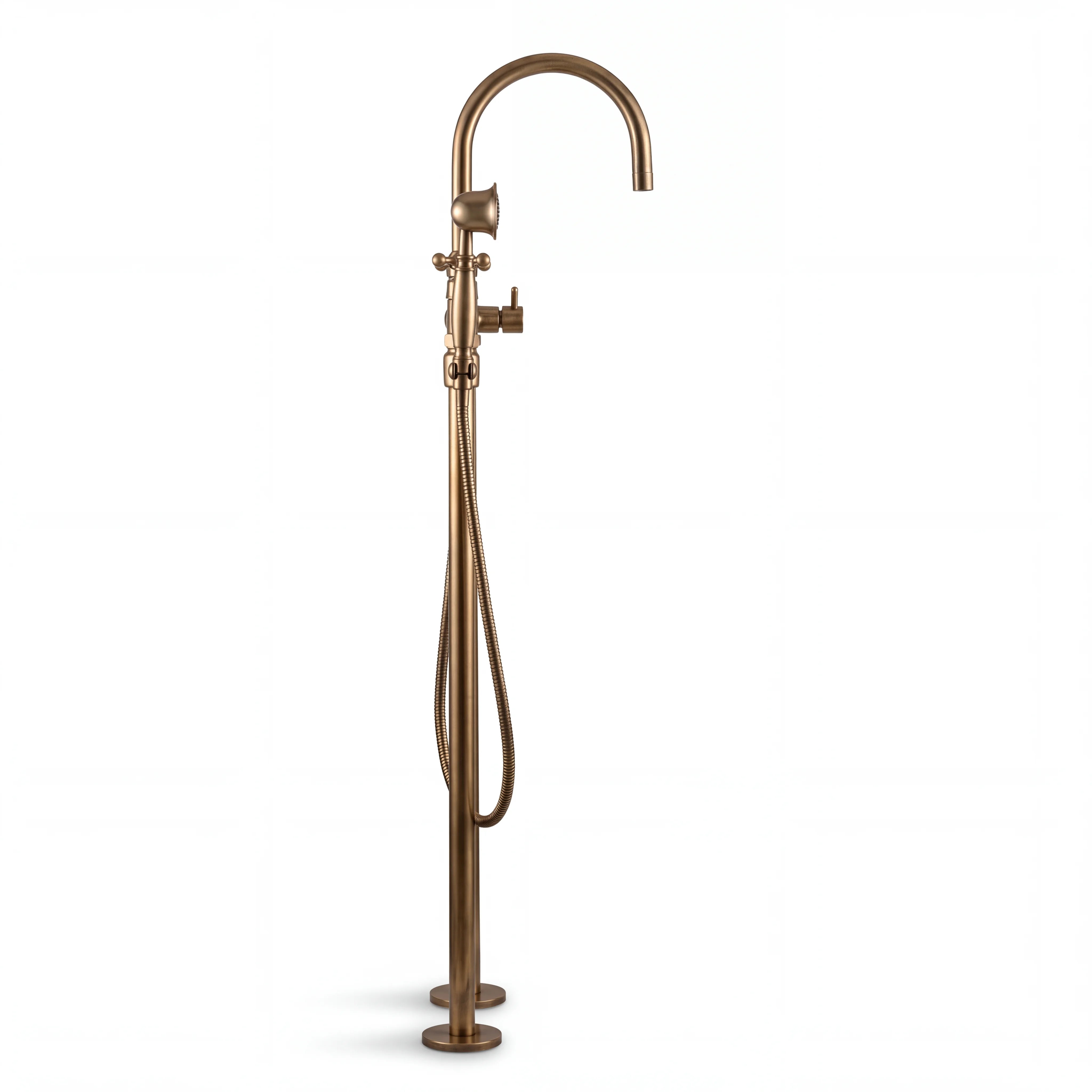 Grifo de bañera de suelo Fino Brass