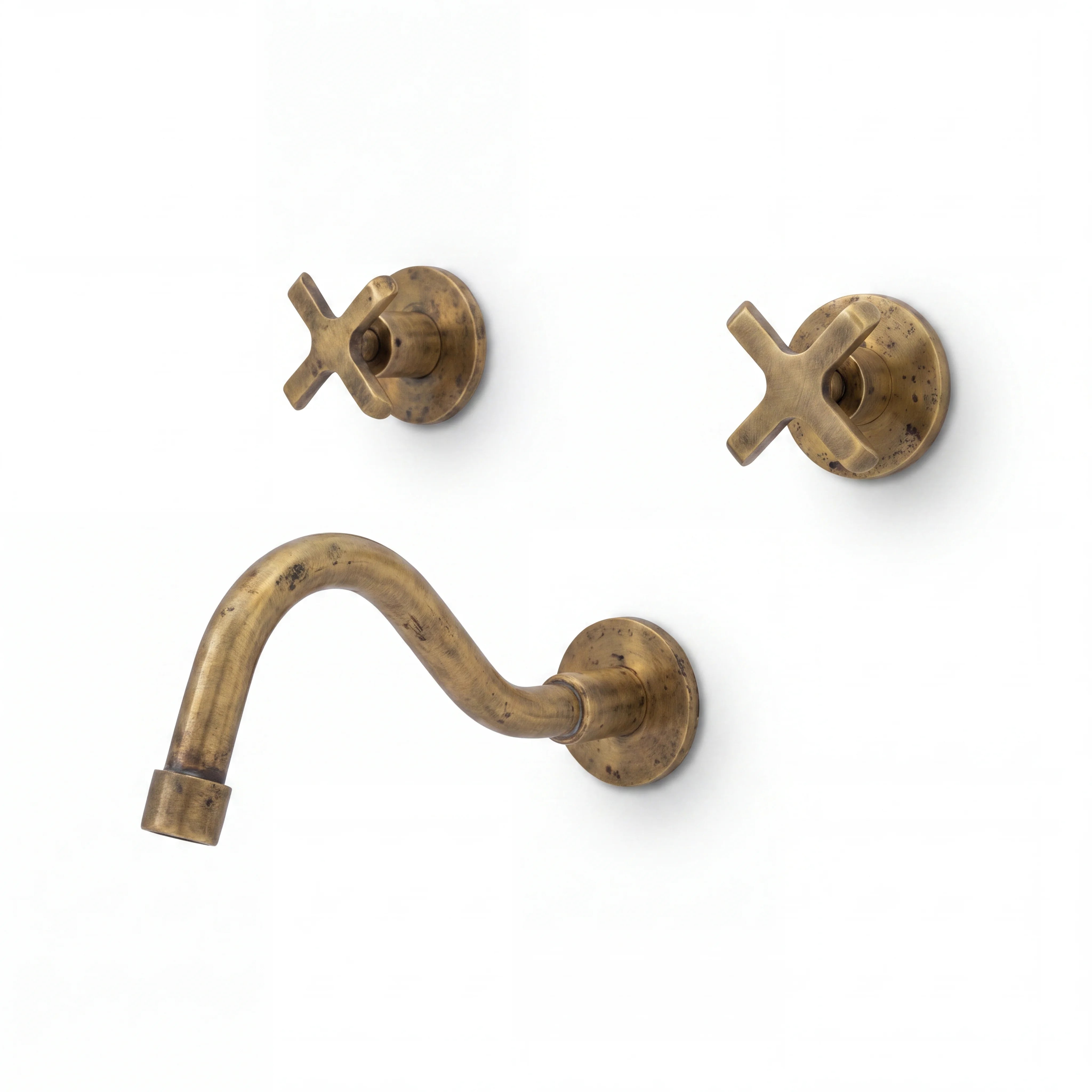 Brass Wall Mounted Tub Filler