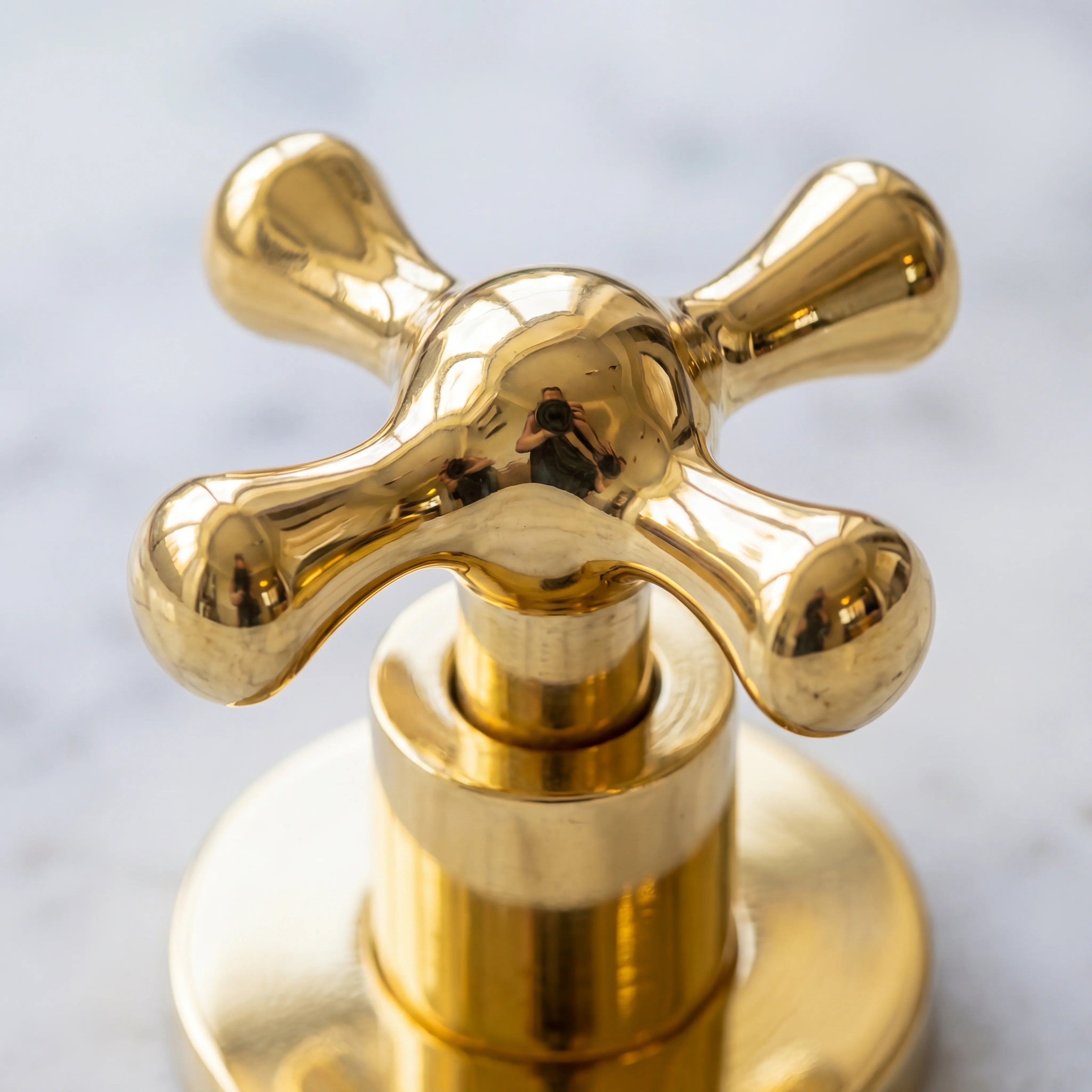Brass Wall Mounted Tub Filler
