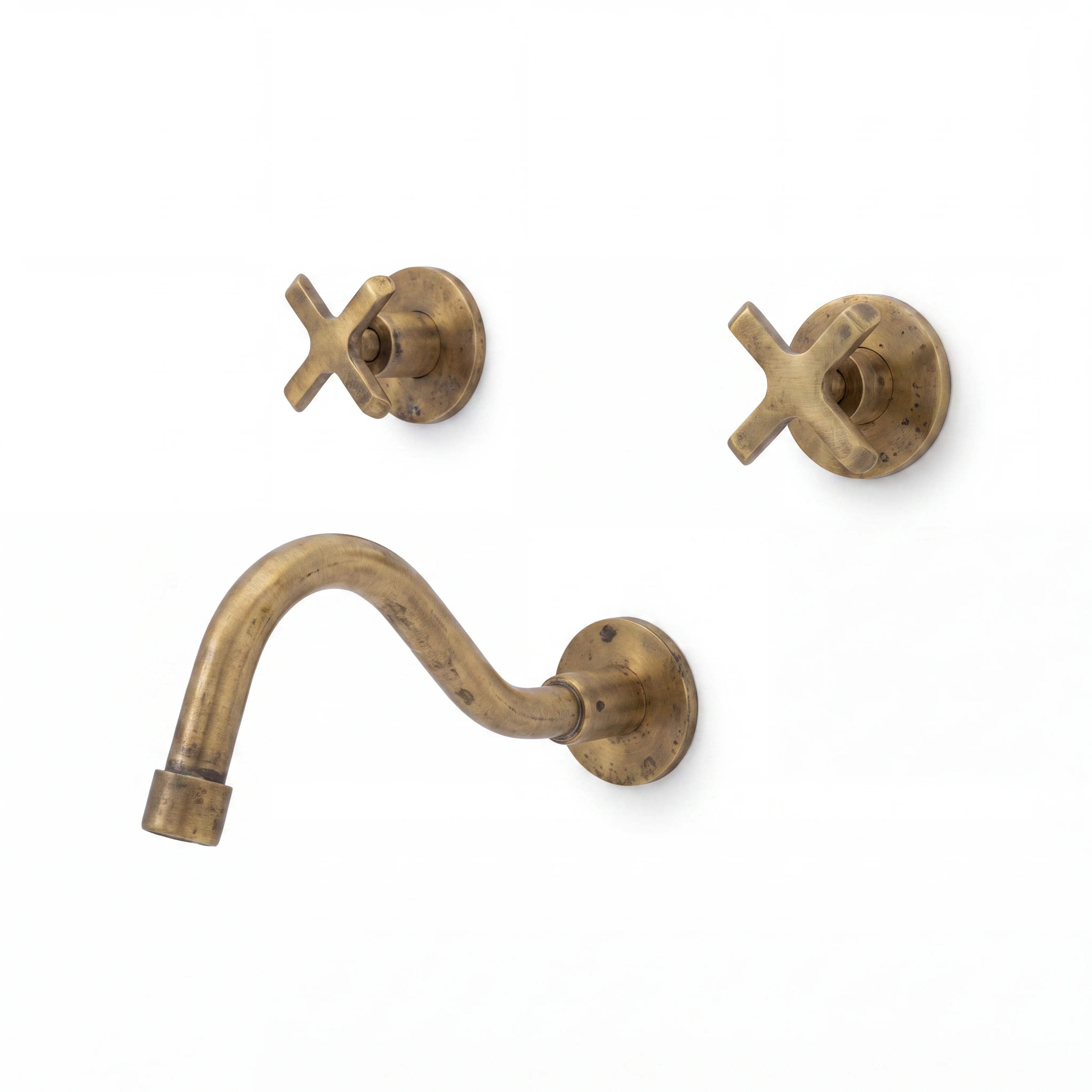Brass Wall Mounted Tub Filler