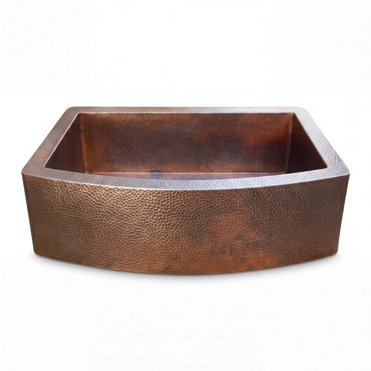 Arco Curved Apron Copper Farm Sink