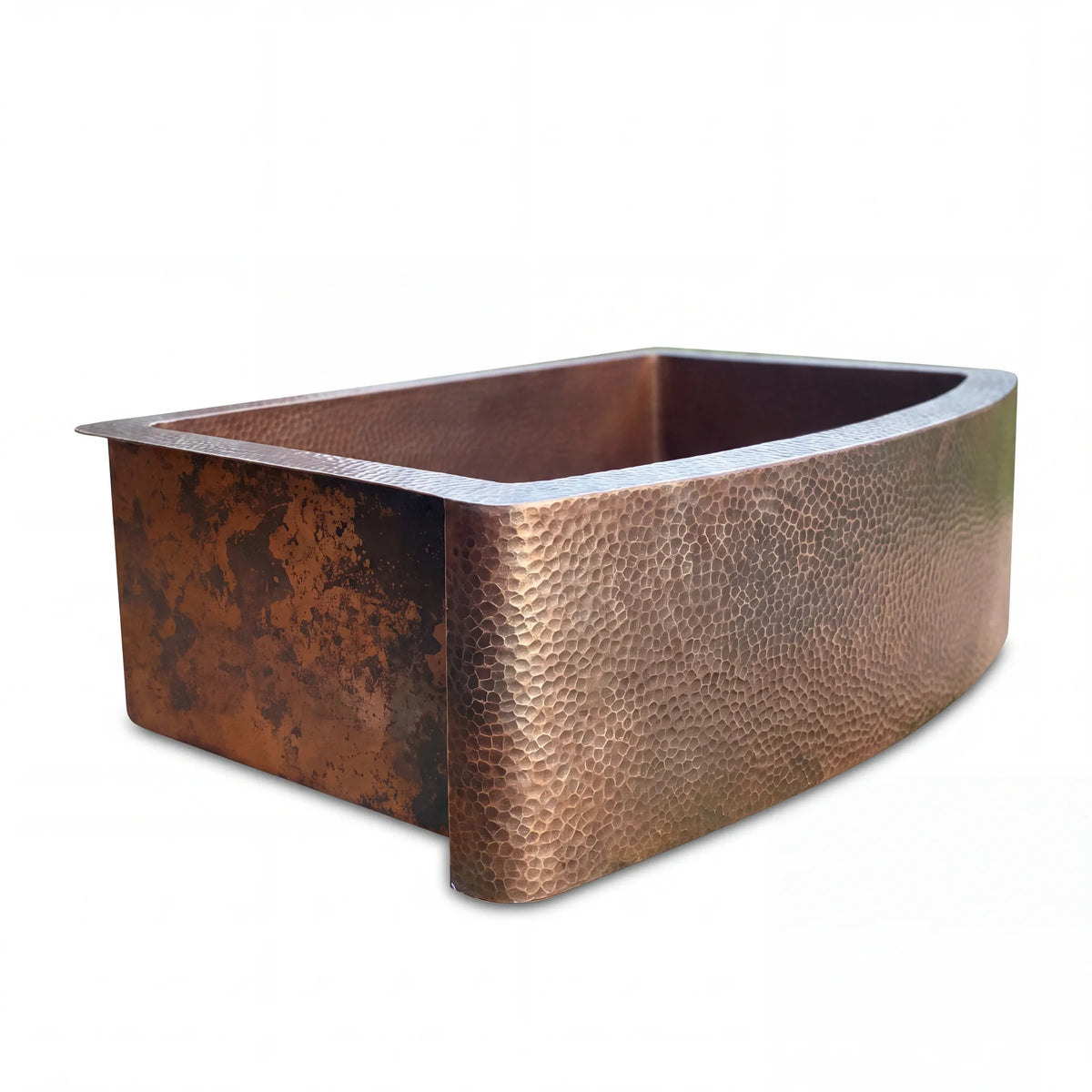 Arco Curved Apron Copper Farm Sink