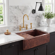 Atelier Copper Workstation Farmhouse Sink