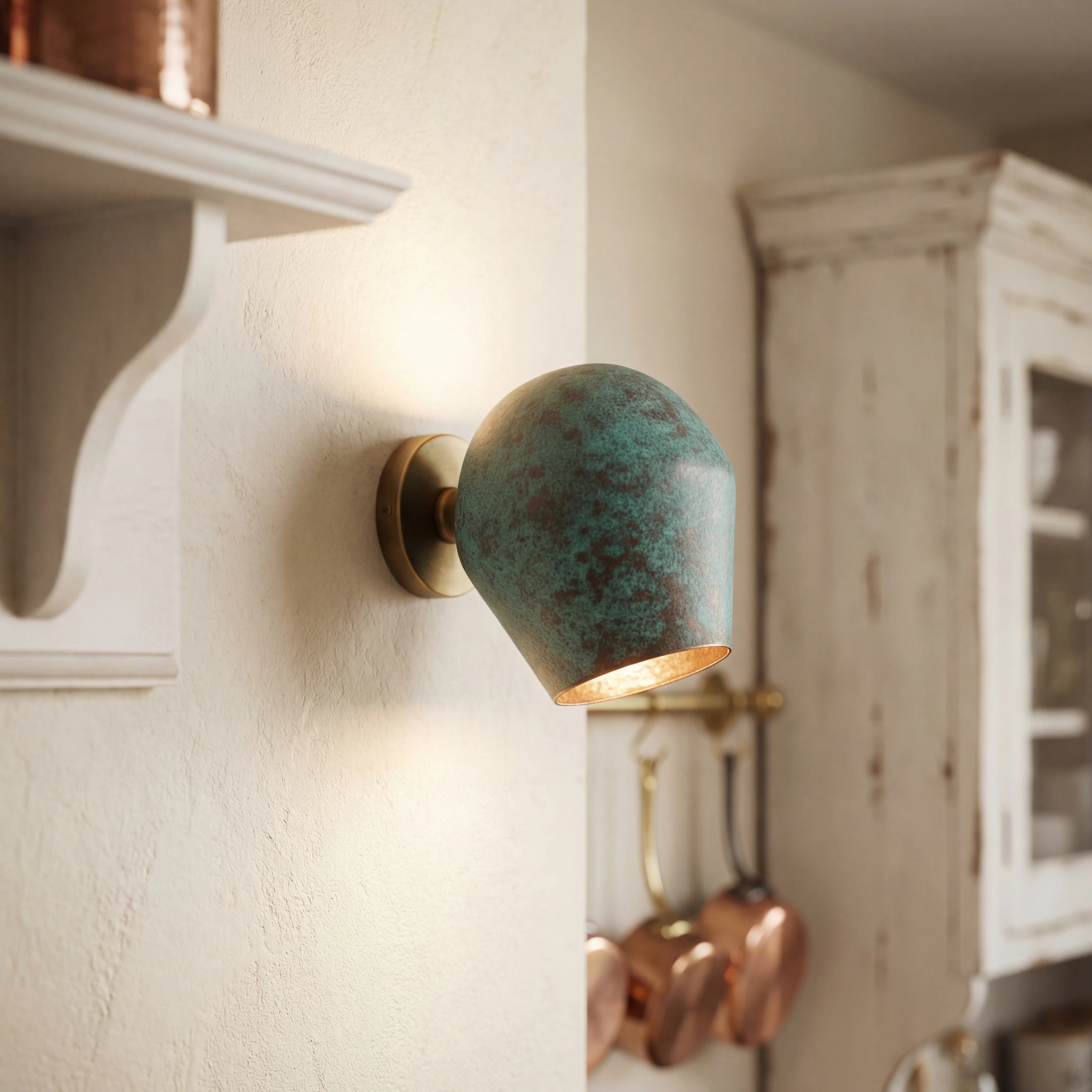 Pivo Copper Lamp Antique Wall Sconce