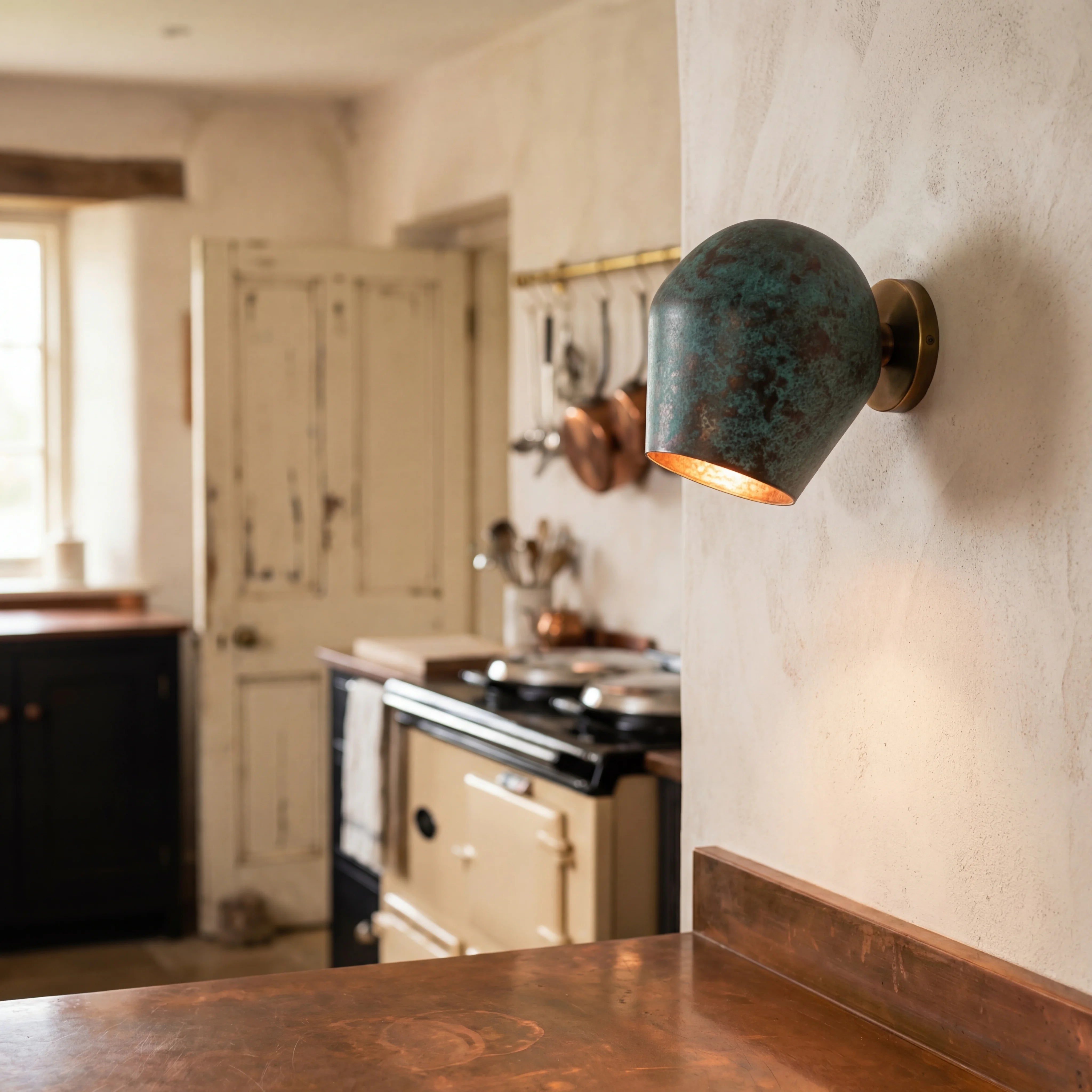 Pivo Copper Lamp Antique Wall Sconce