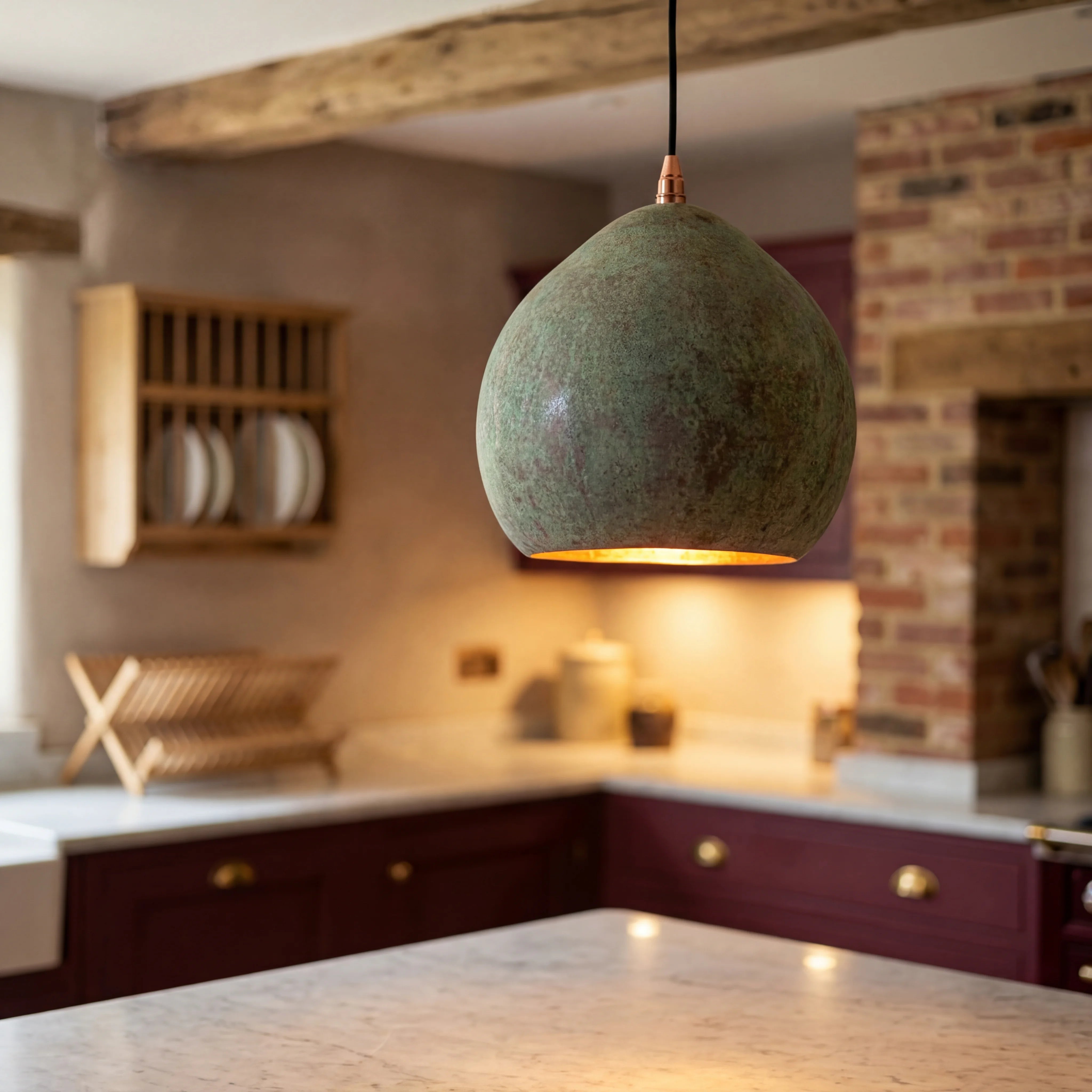 Gota Copper Lamp Pendant