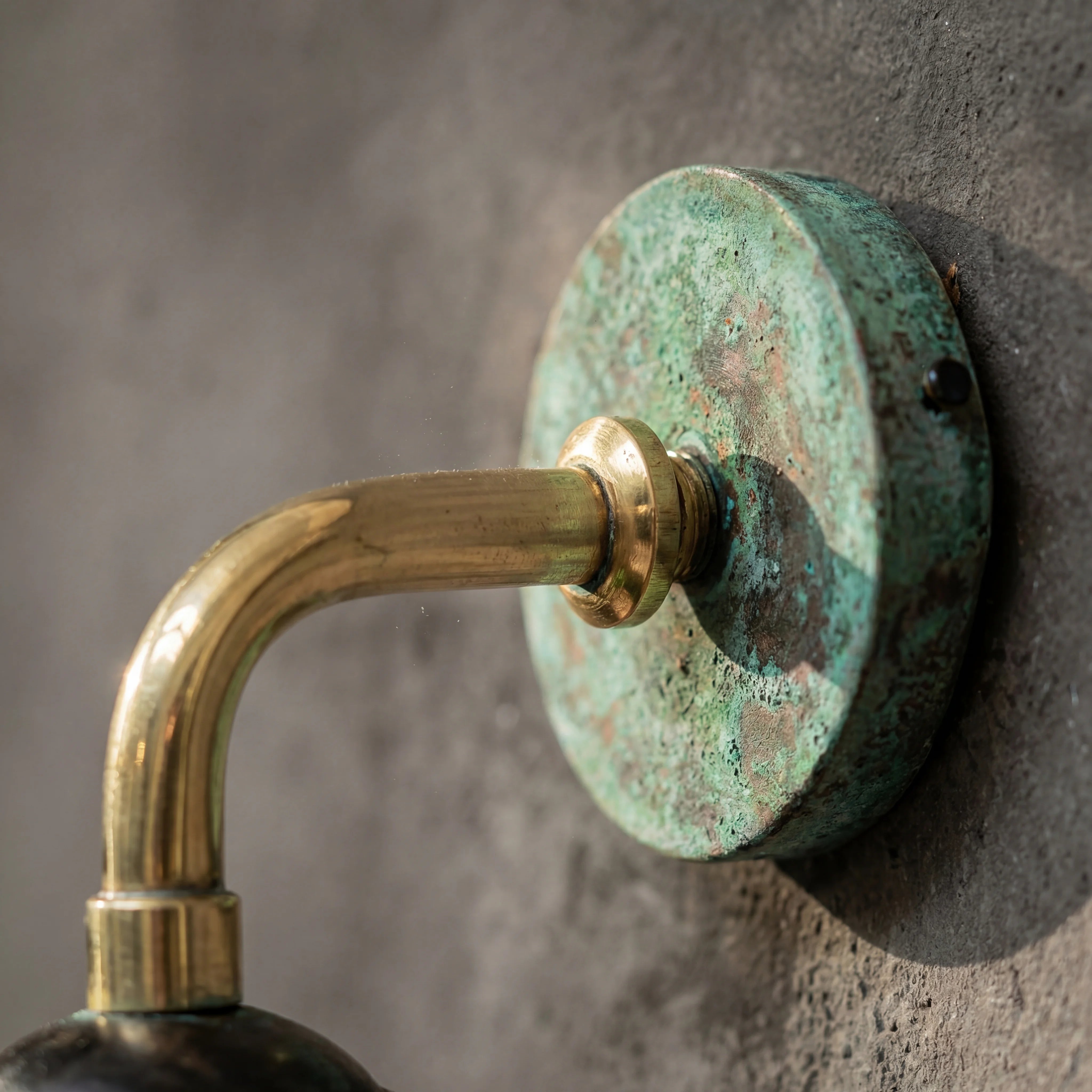 Torch Copper Lamp Wall Sconce