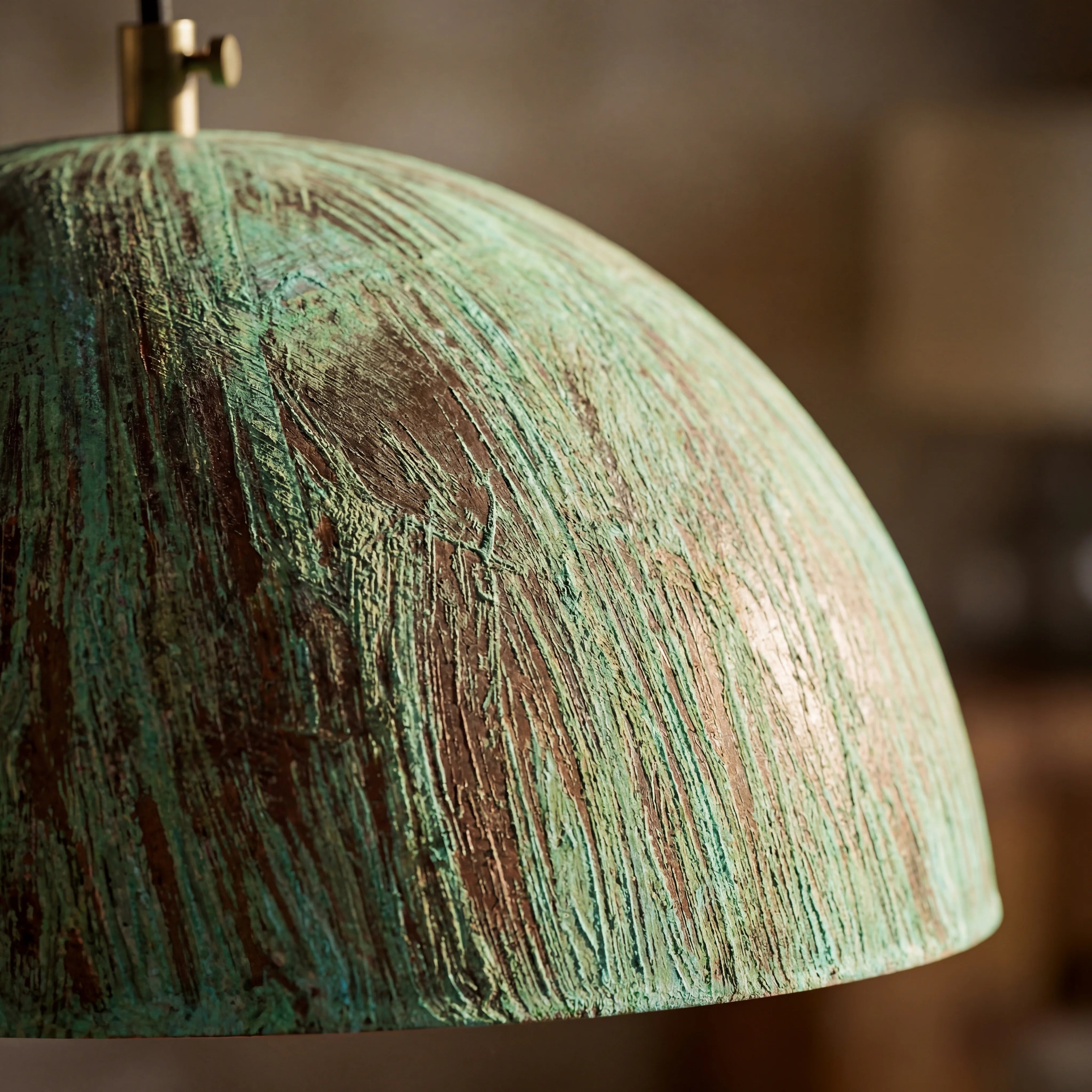 Stria Copper Lamps Pendant