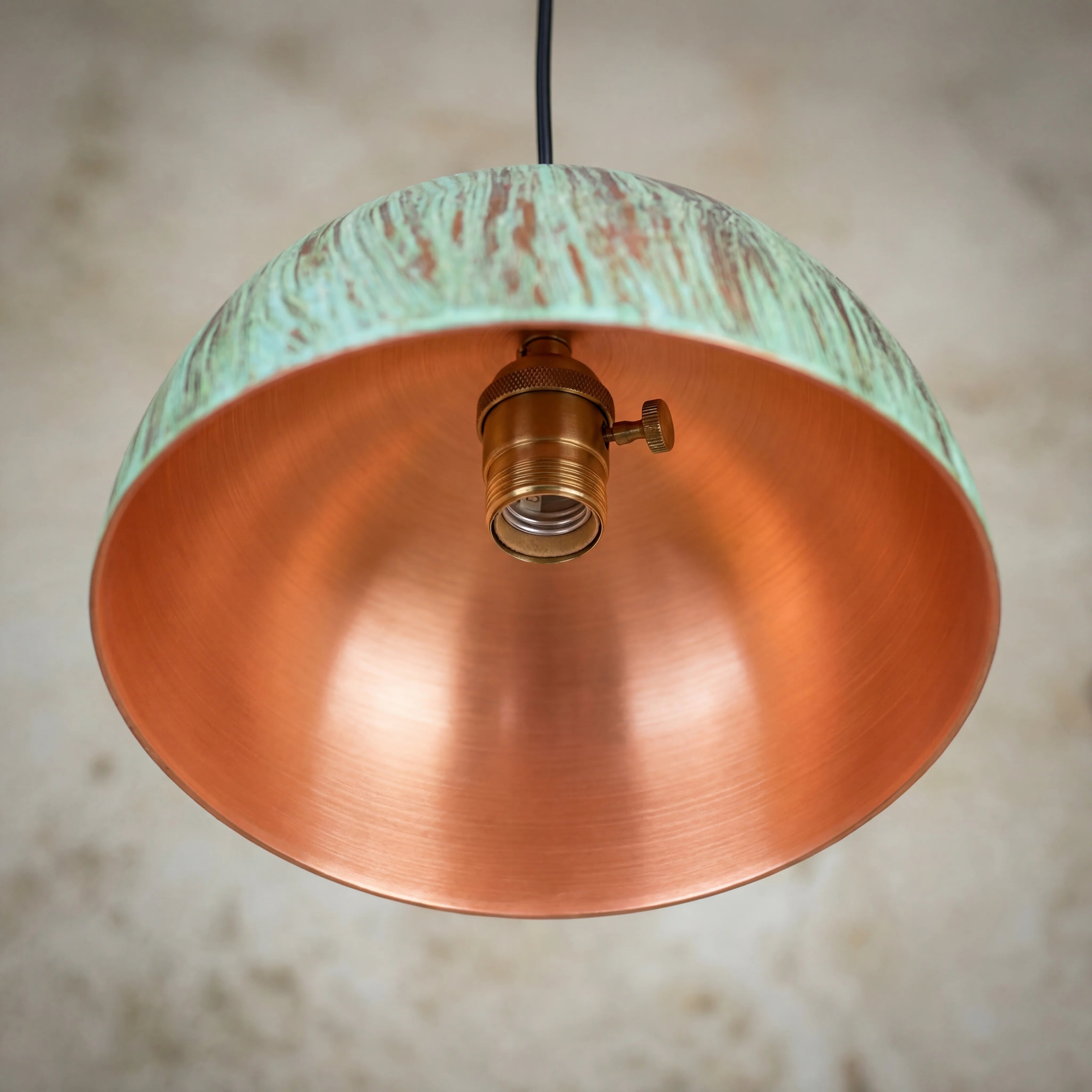 Stria Copper Lamps Pendant