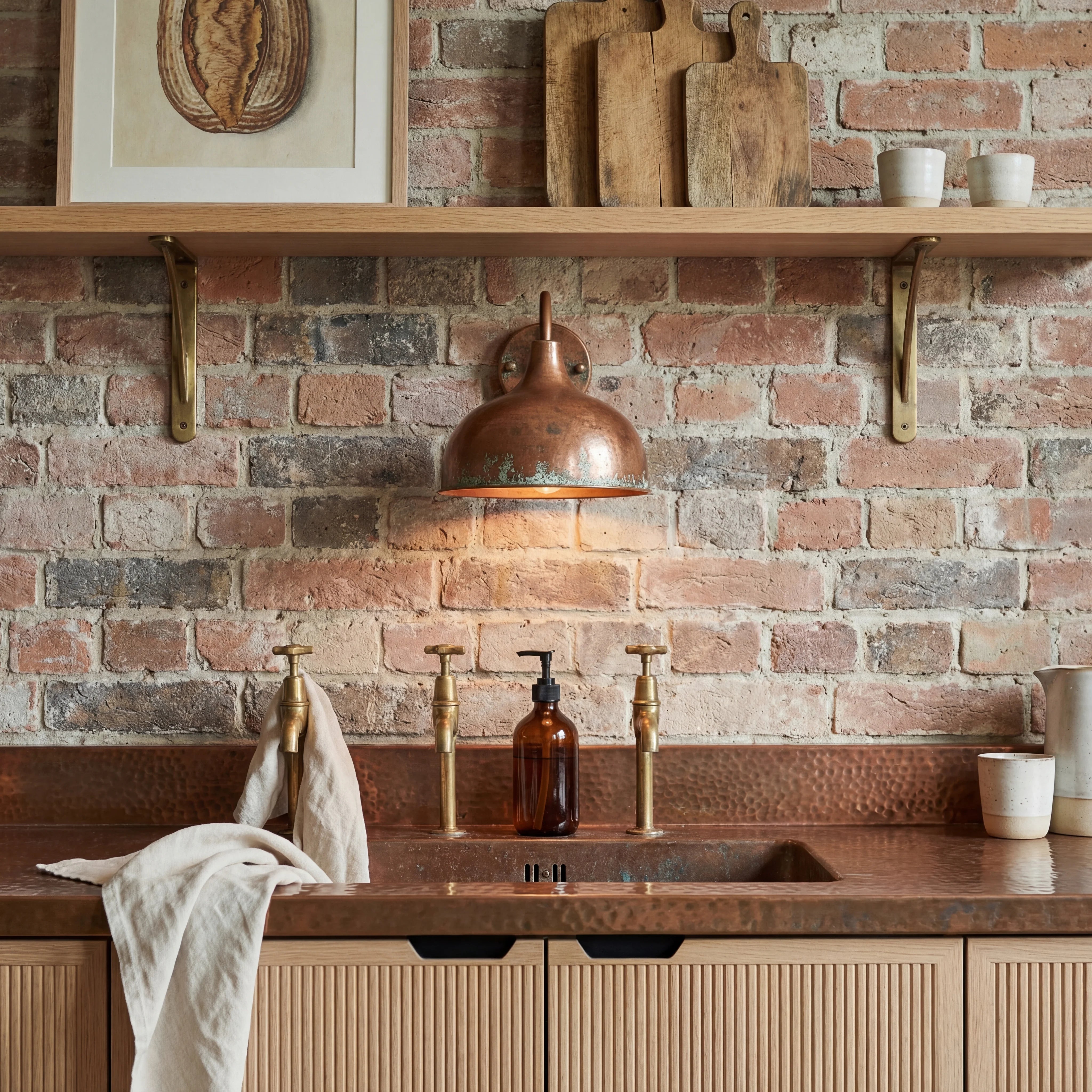 Baro Copper Wall Lamp