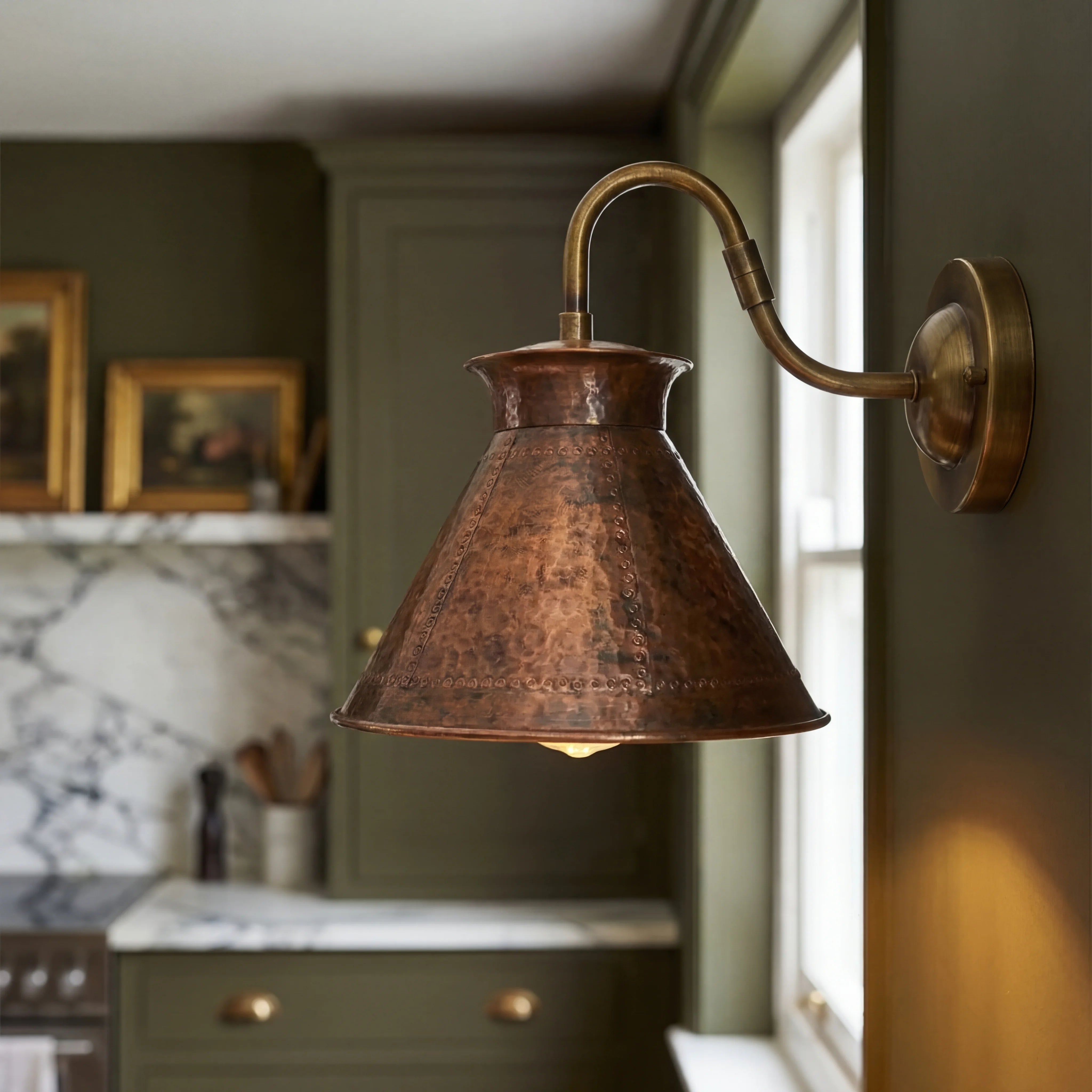 Riveta Copper Wall Lamps Sconce