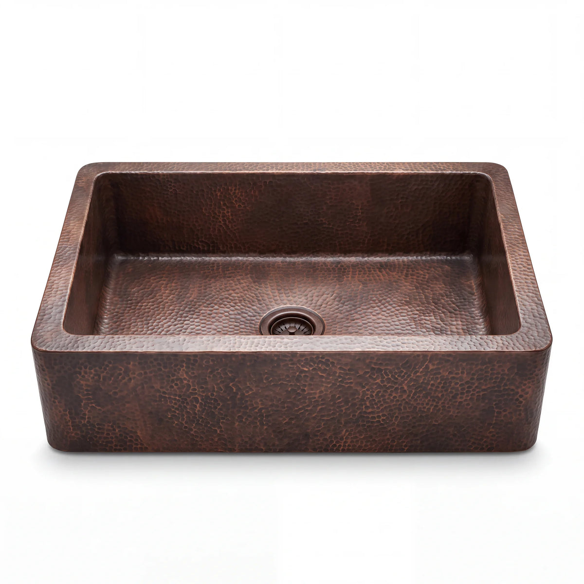 Umber Dark Antique Copper Farmhouse Sink