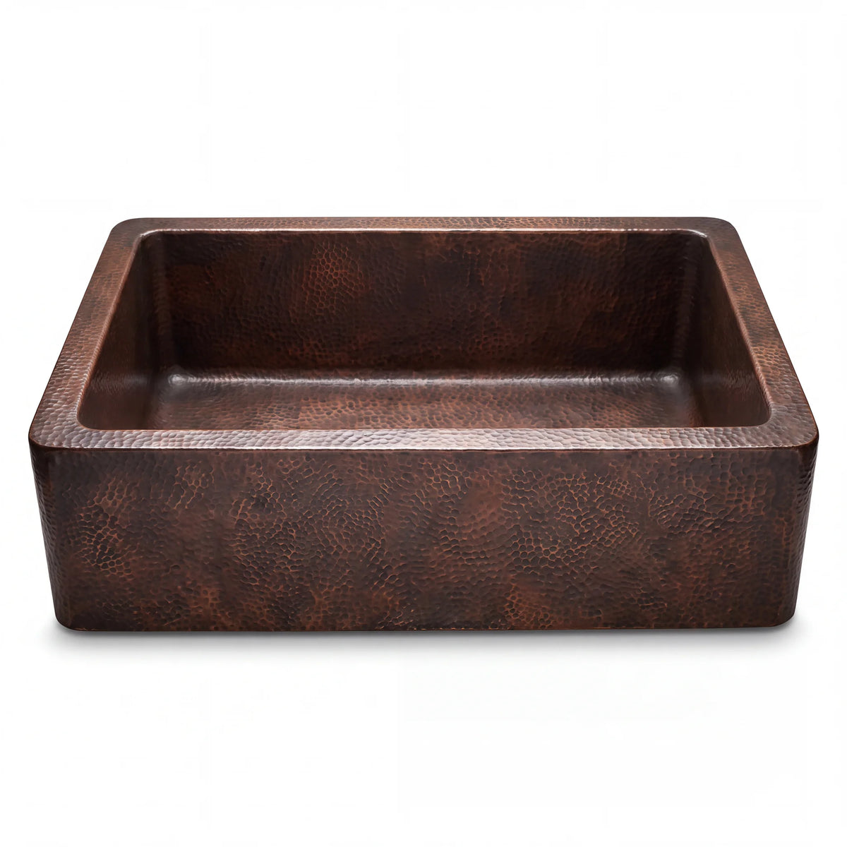 Umber Dark Antique Copper Farmhouse Sink