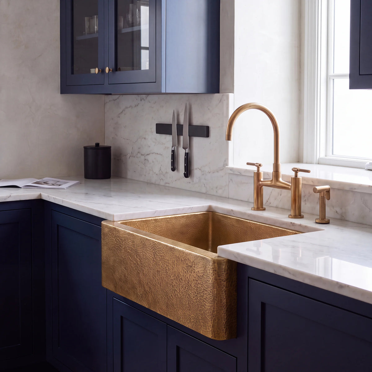 Quadra Farm Style Brass Sink