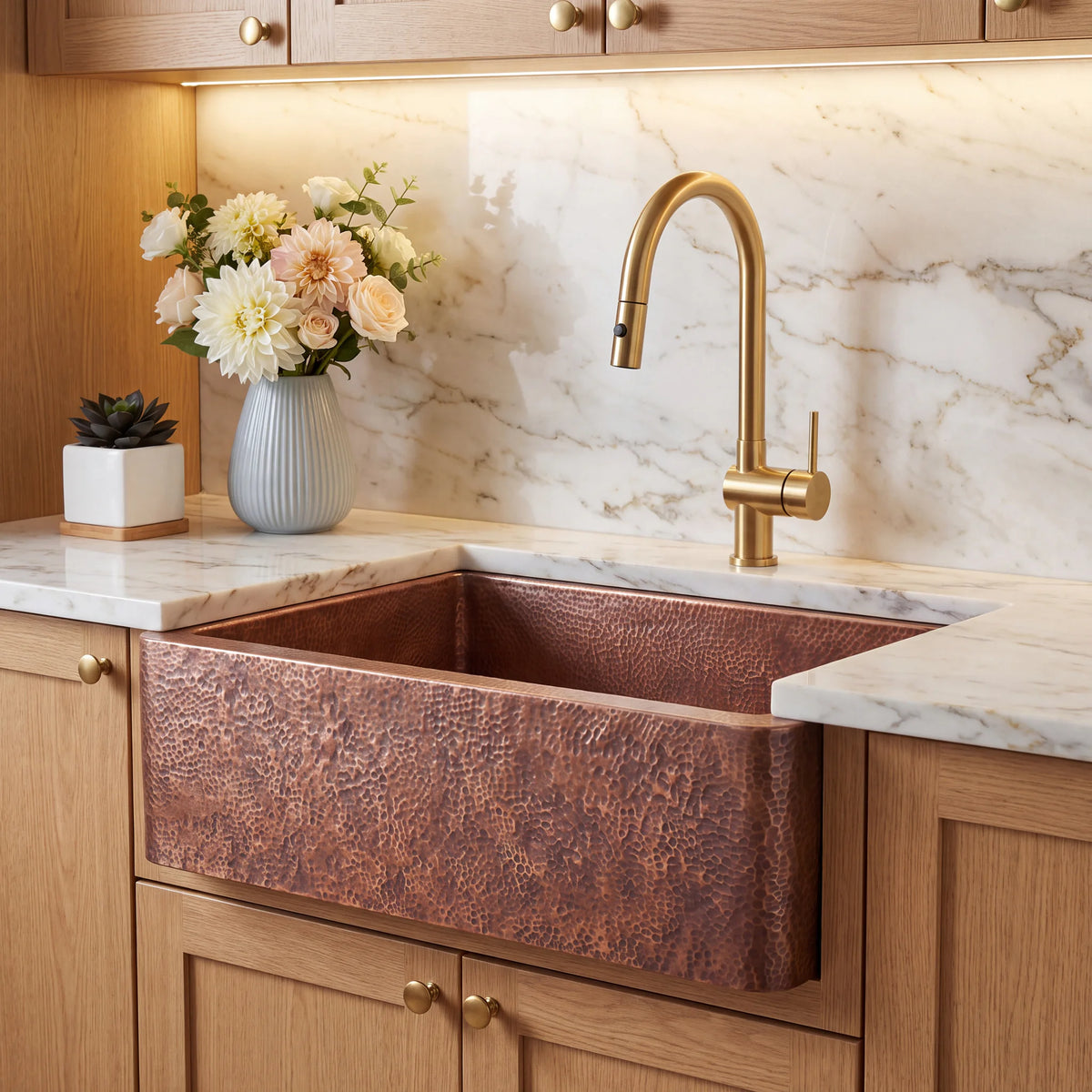 Quadra Farm Style Copper Sink