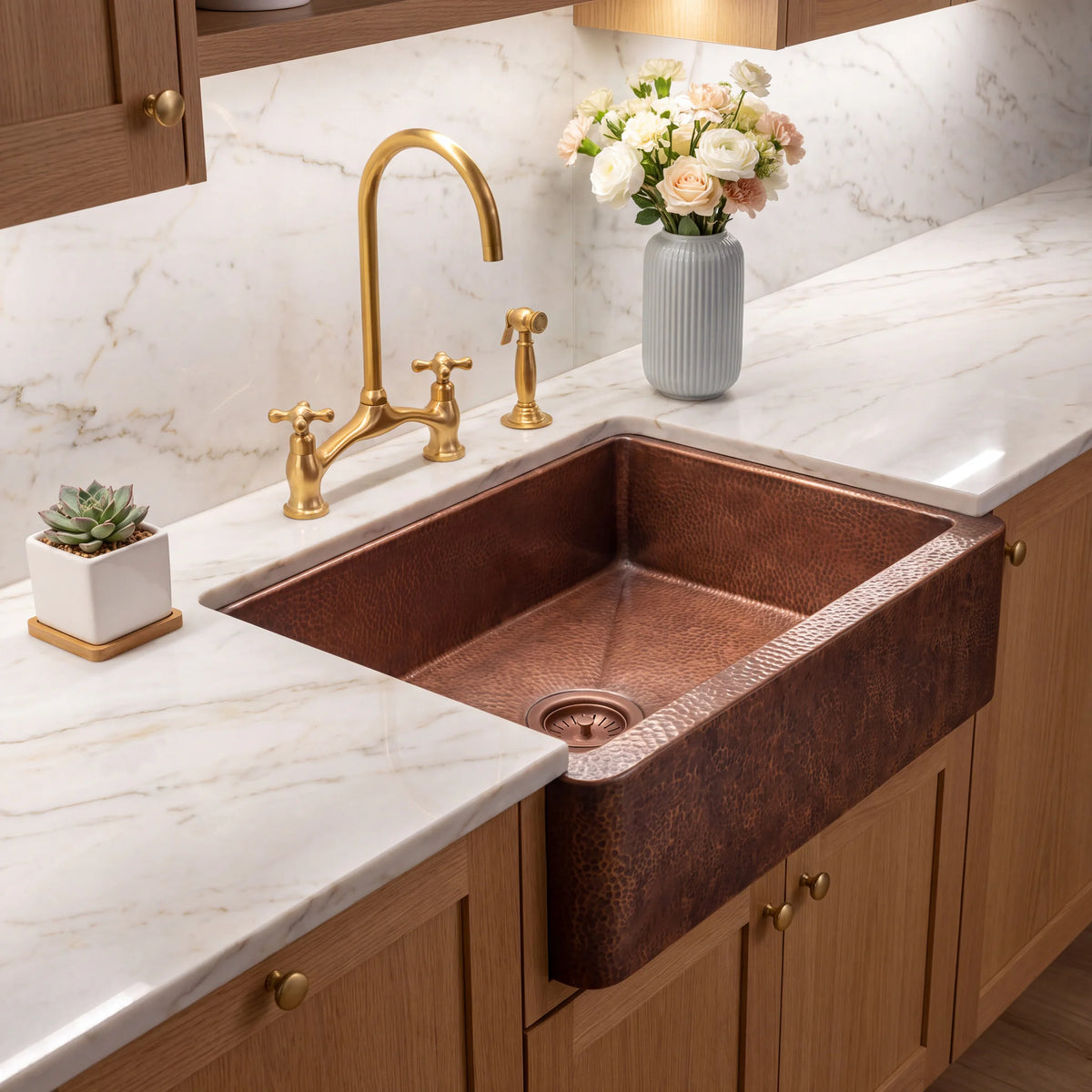 Quadra Farm Style Copper Sink