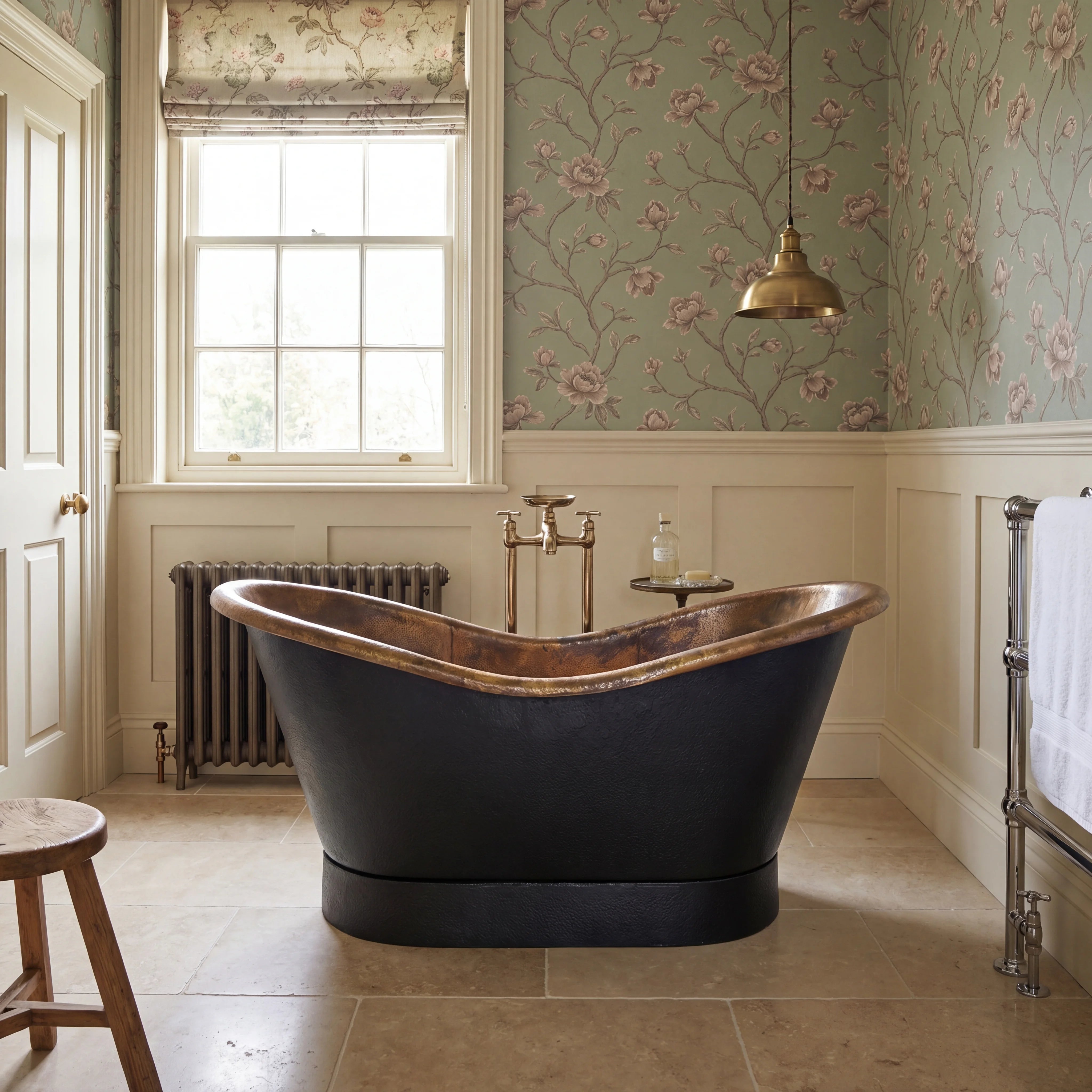 Freestanding Copper Bathtub