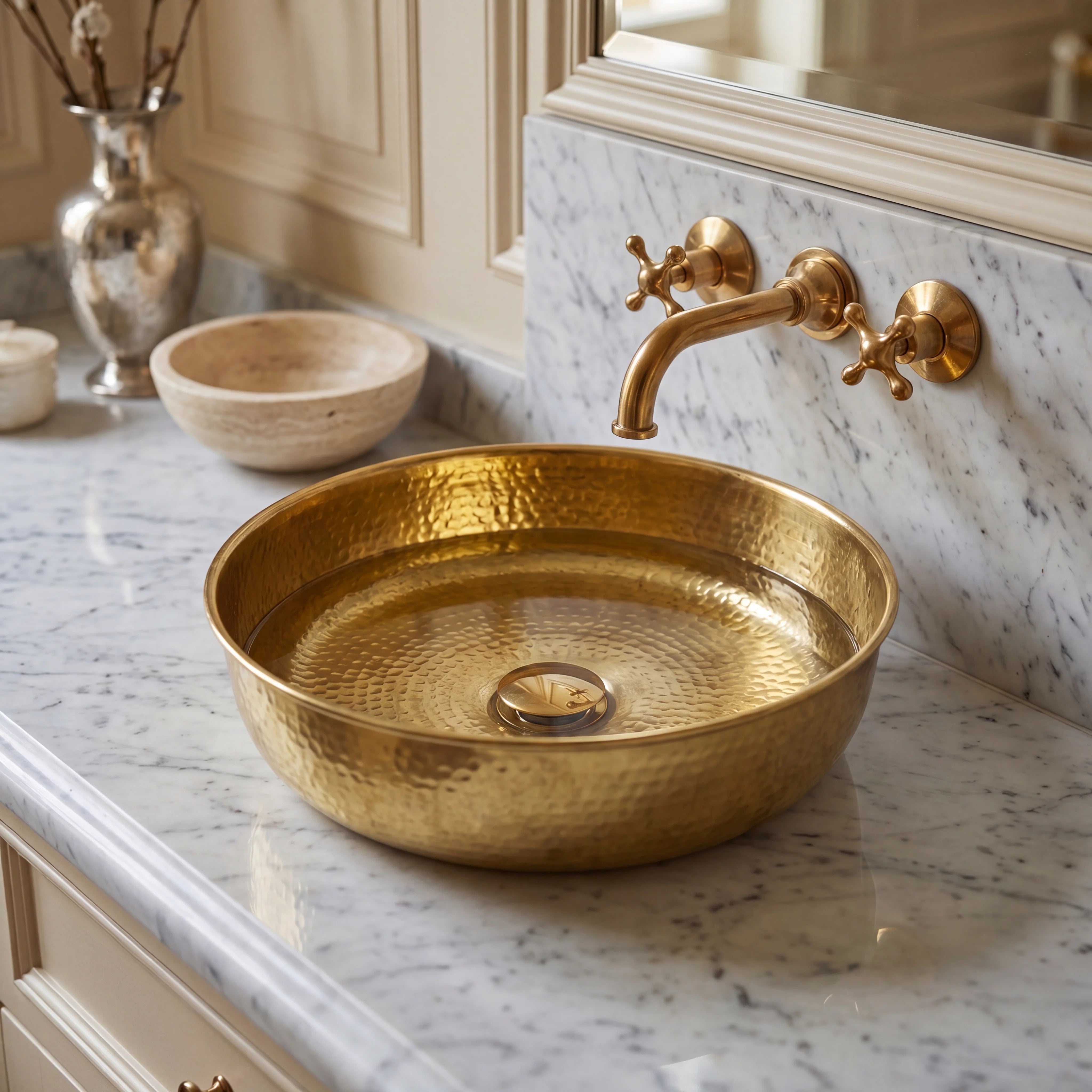 Soleil Brass Vessel Sink