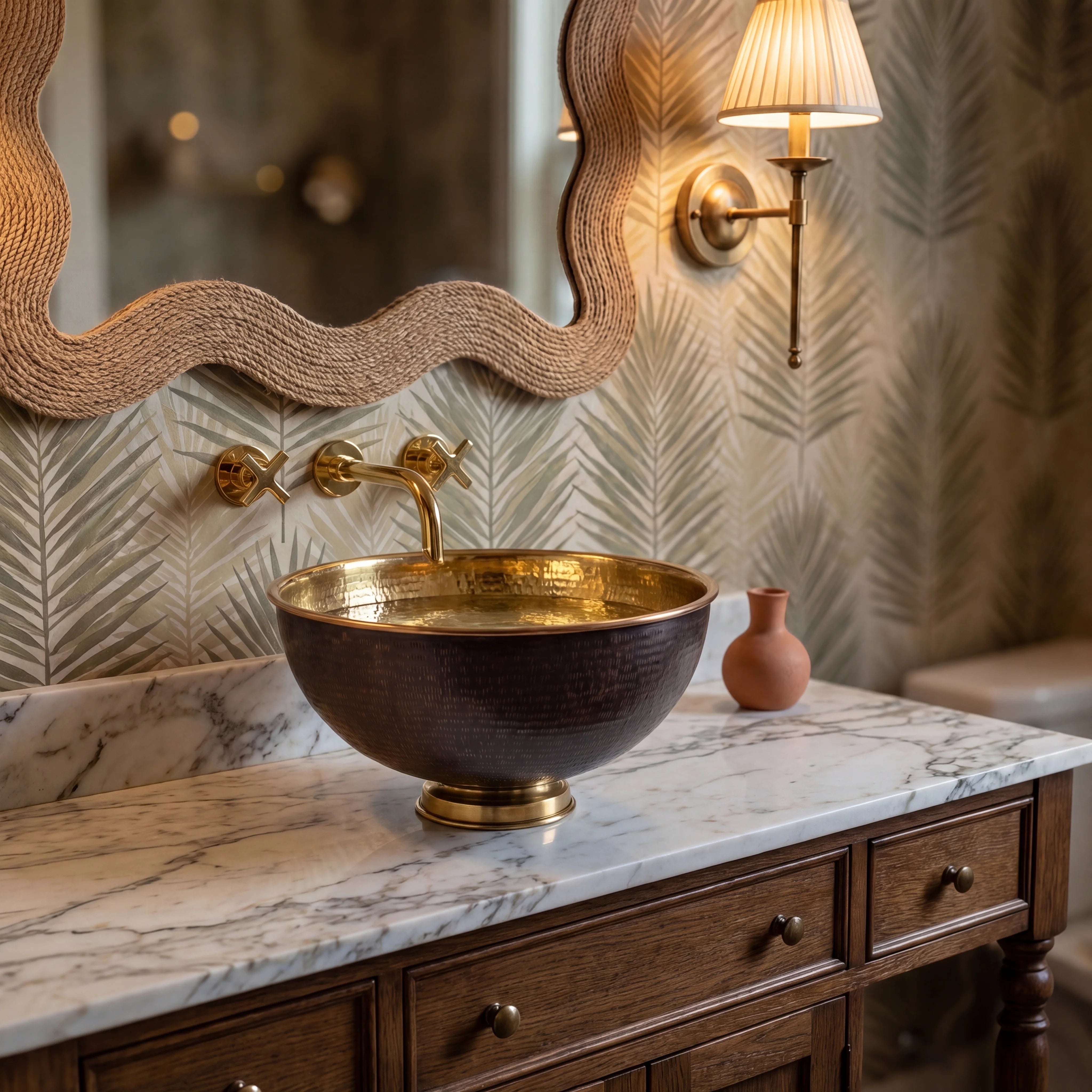 Copa Brass Vessel Sink