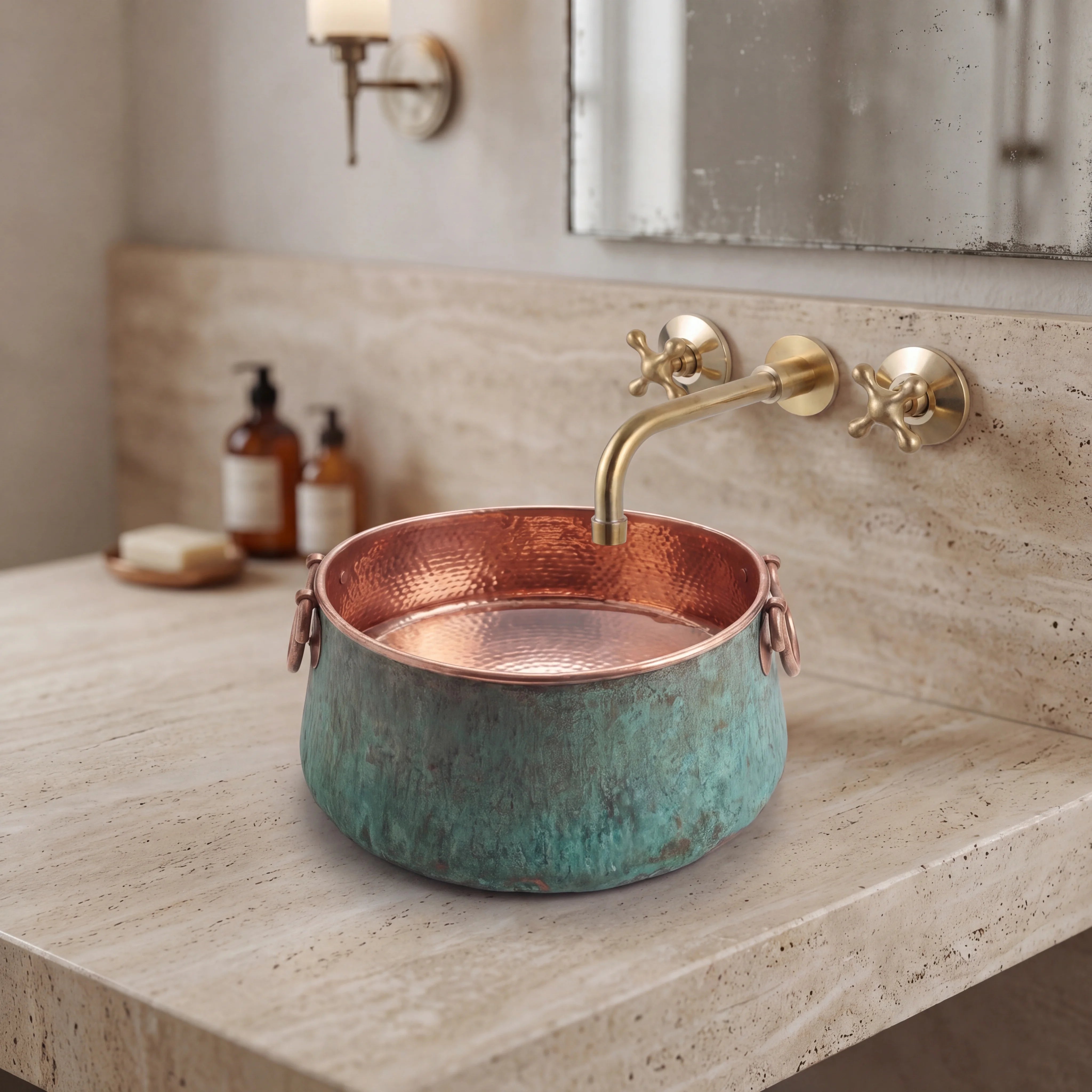 Fregadero Olla de Cobre