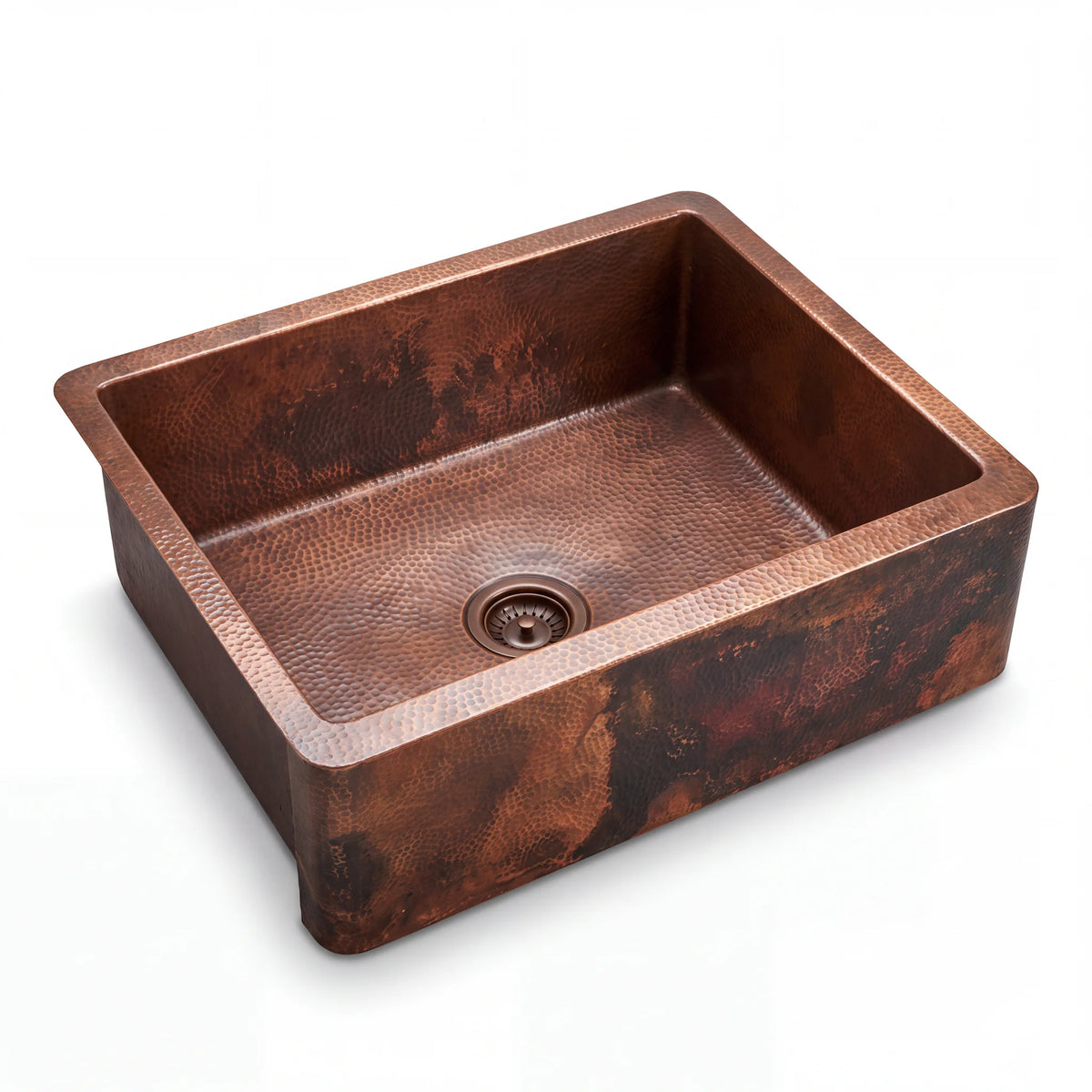 Ember Hammered Copper Farmhouse Sink
