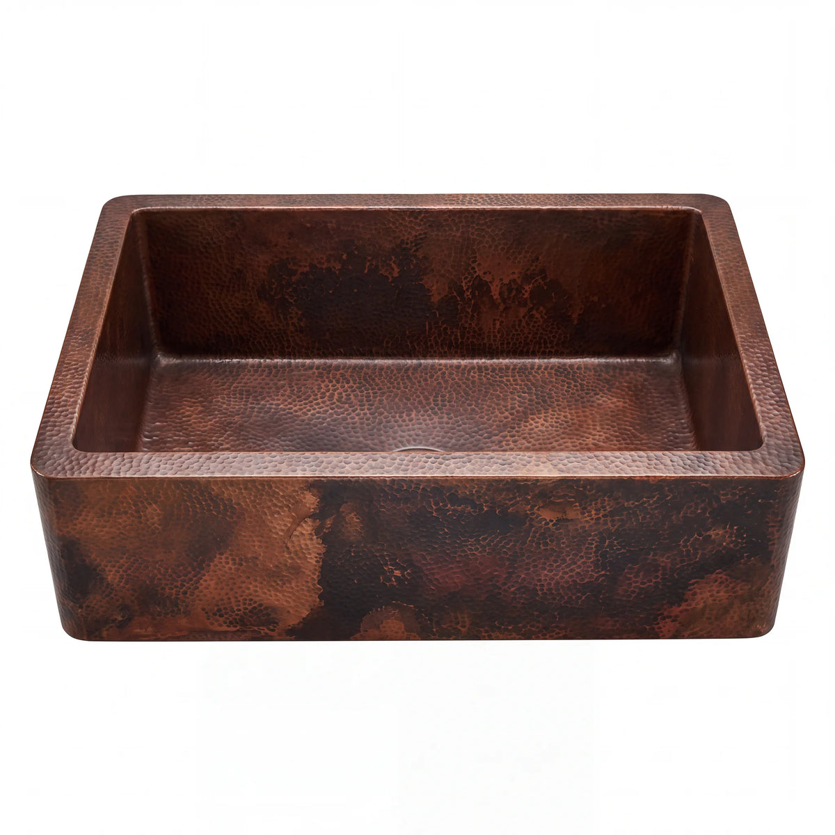 Ember Hammered Copper Farmhouse Sink