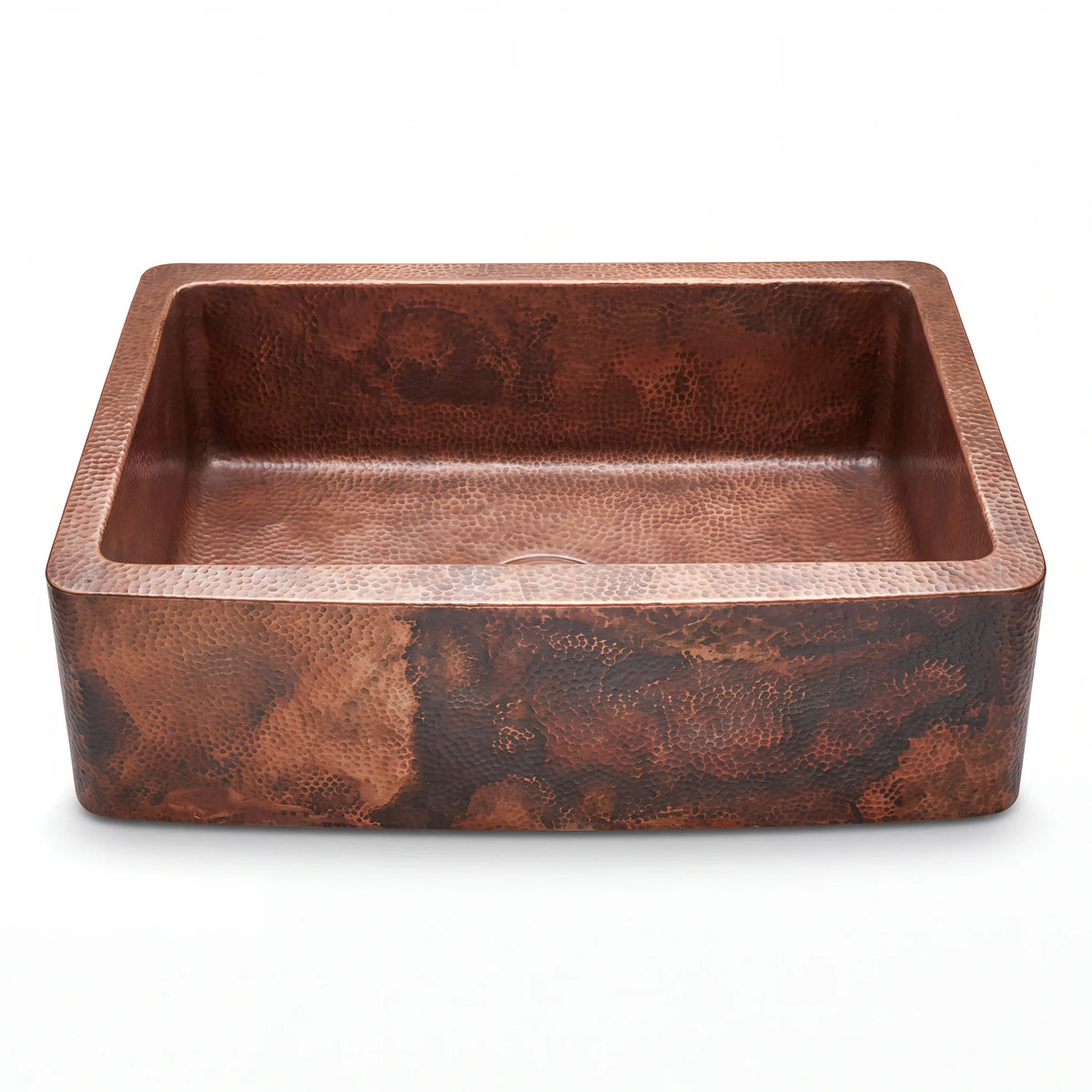Ember Hammered Copper Farmhouse Sink
