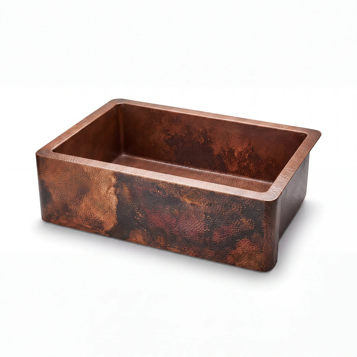 Ember Hammered Copper Farmhouse Sink