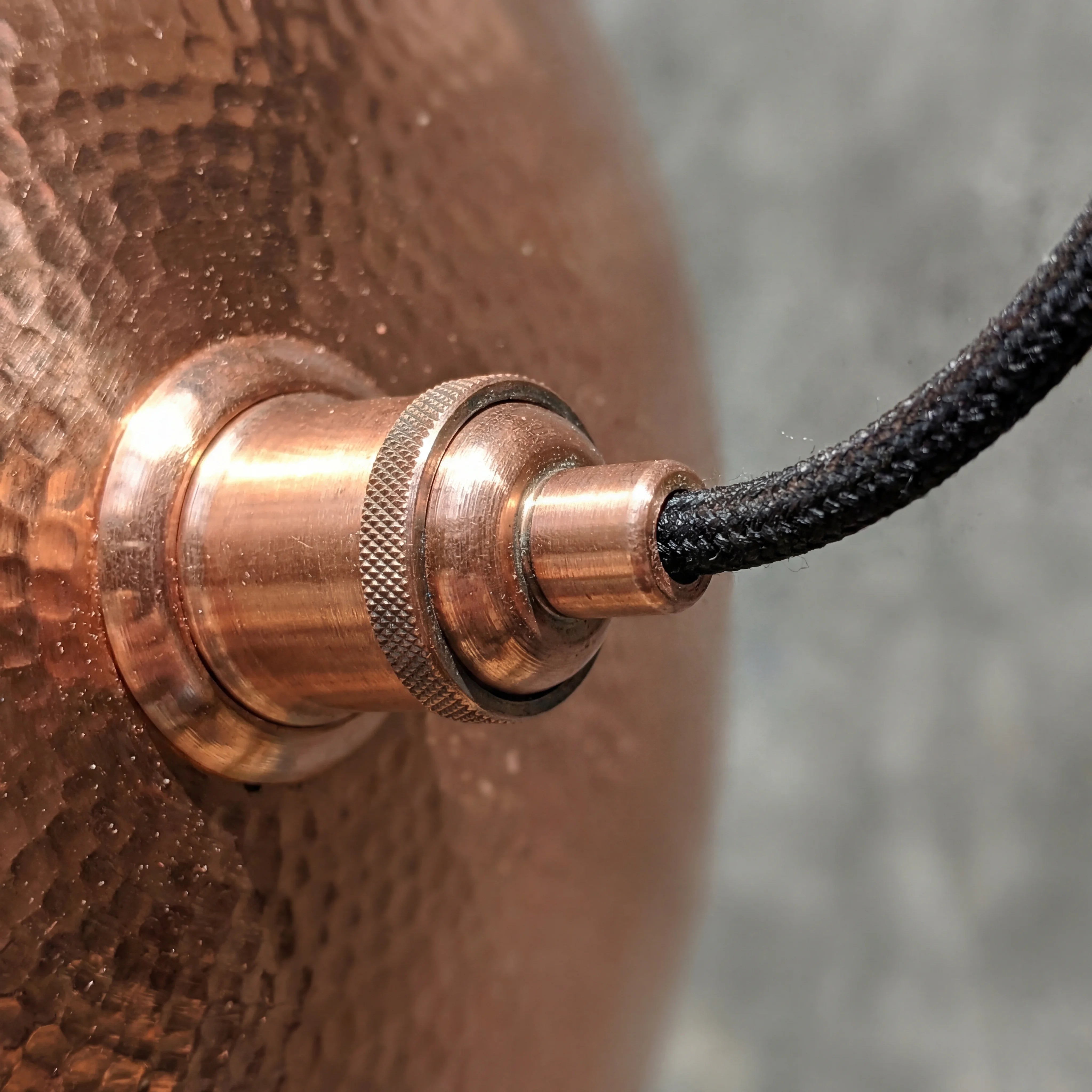 Doma Hammered Copper Pendant Lamp