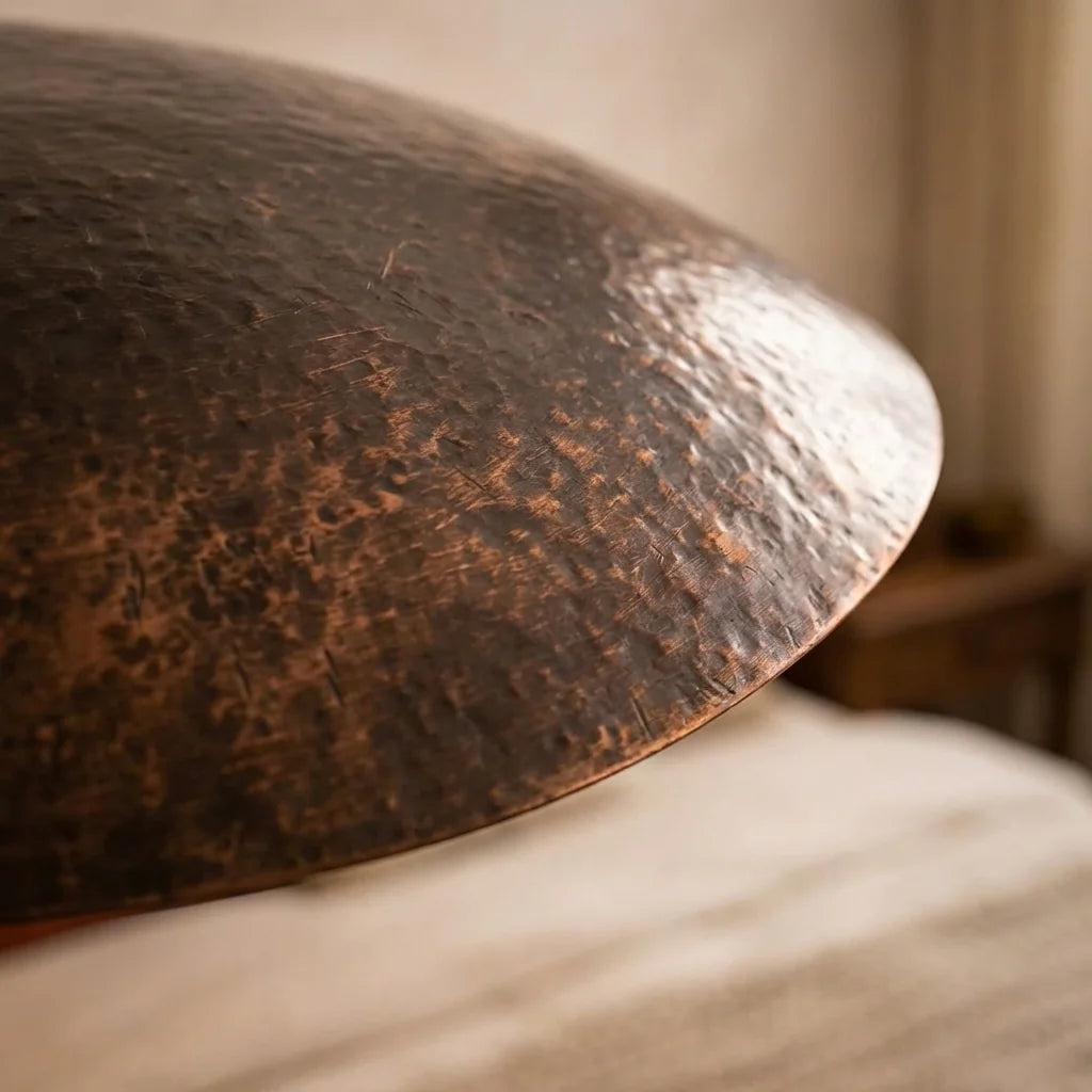 Sola Hammered Copper Pendant Lamp