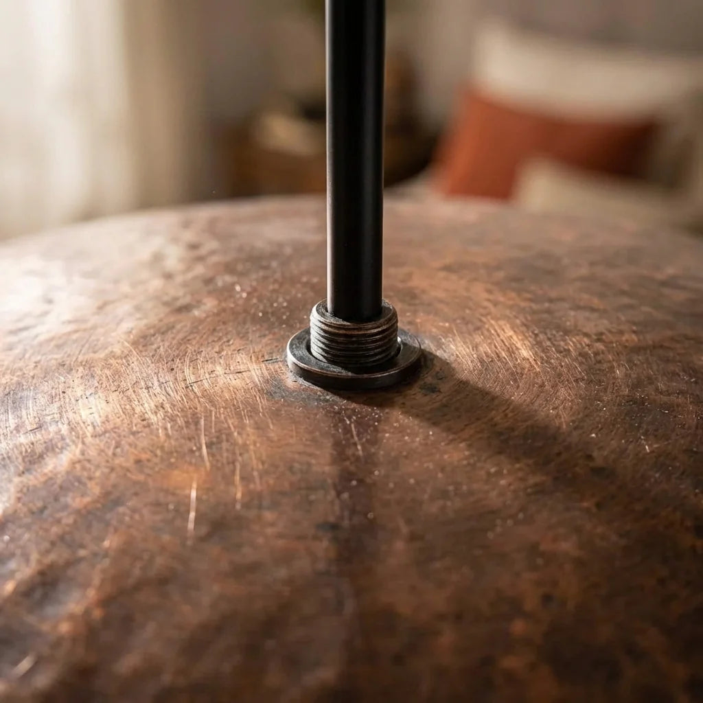 Sola Hammered Copper Pendant Lamp