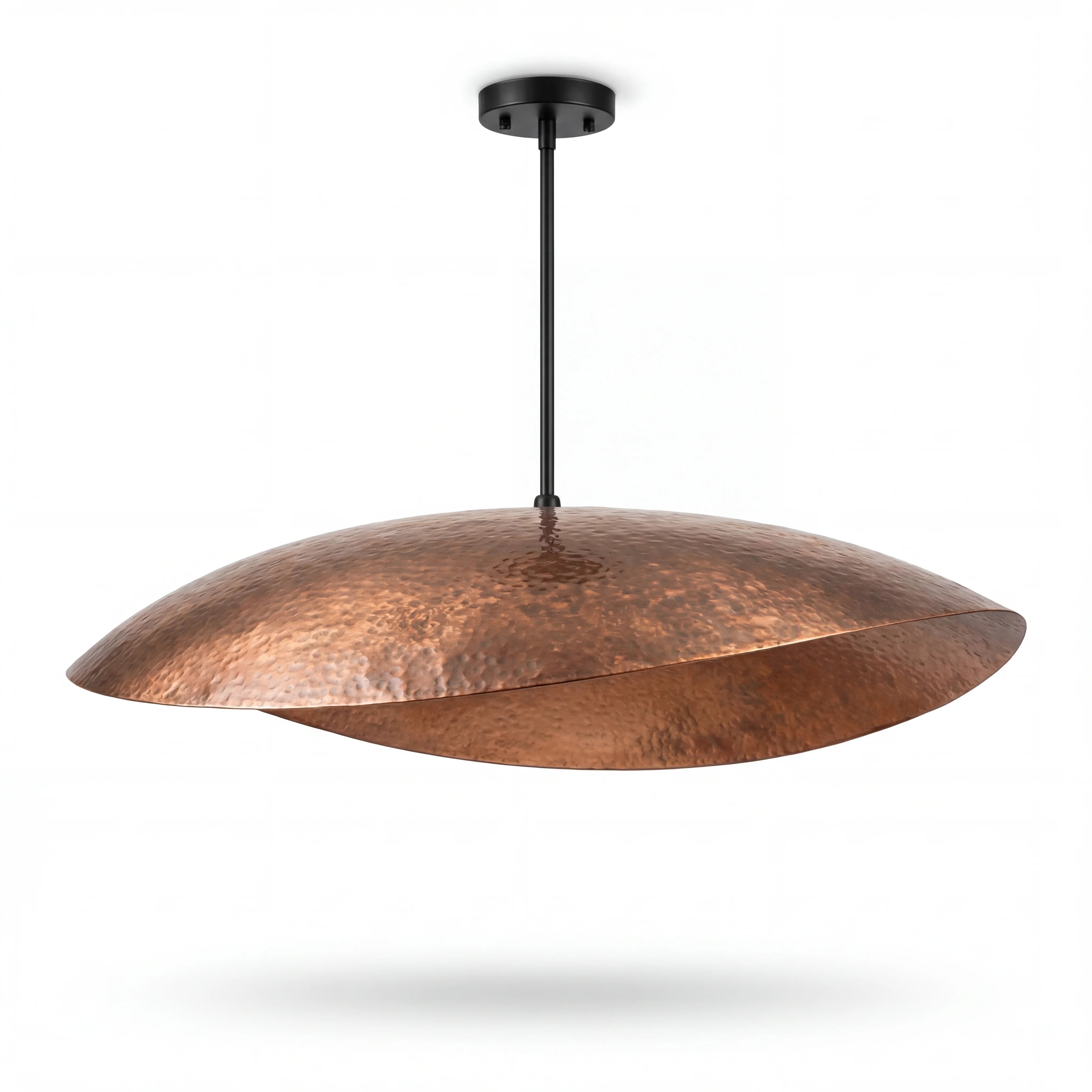 Sola Hammered Copper Pendant Lamp