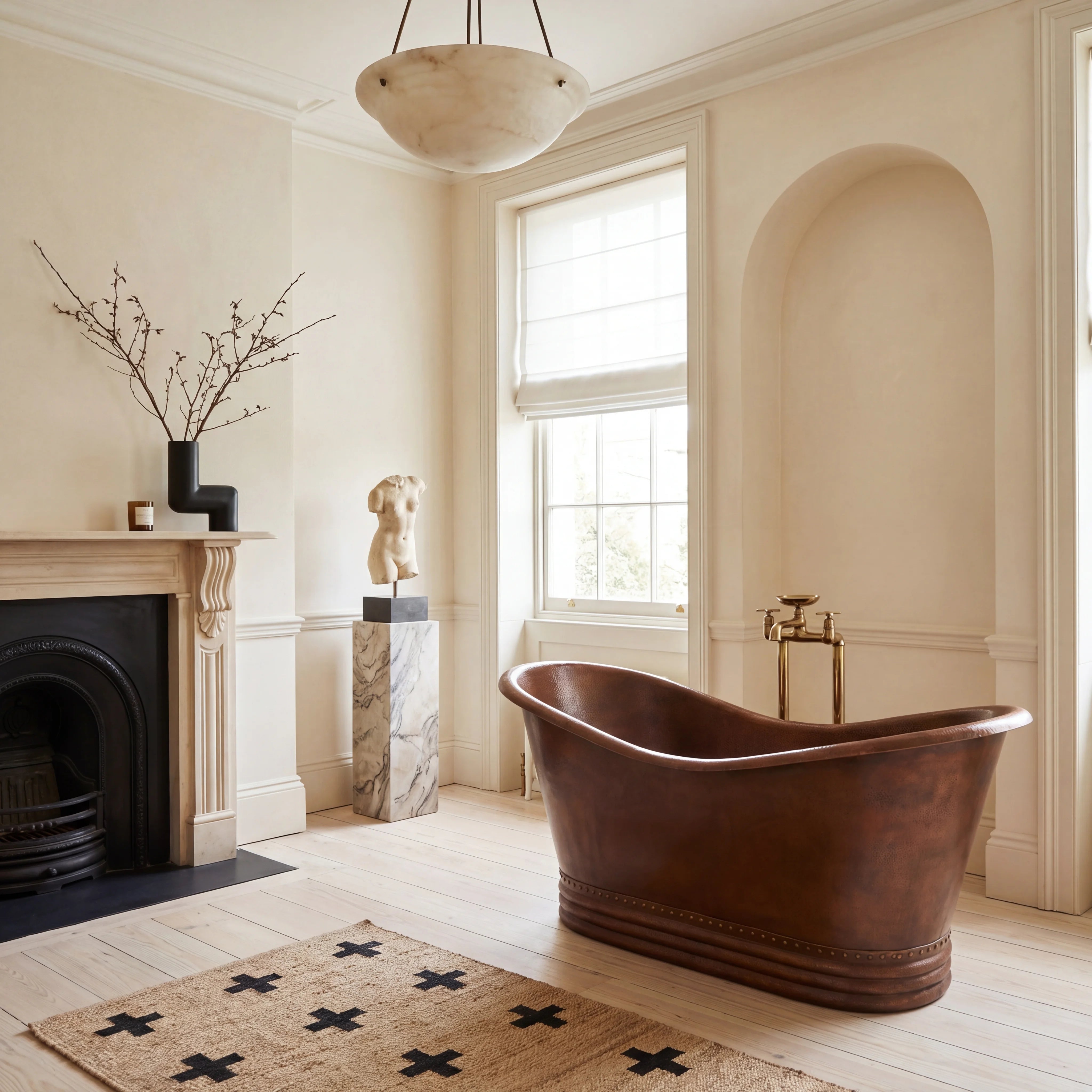 Copper Soaking Bathtub