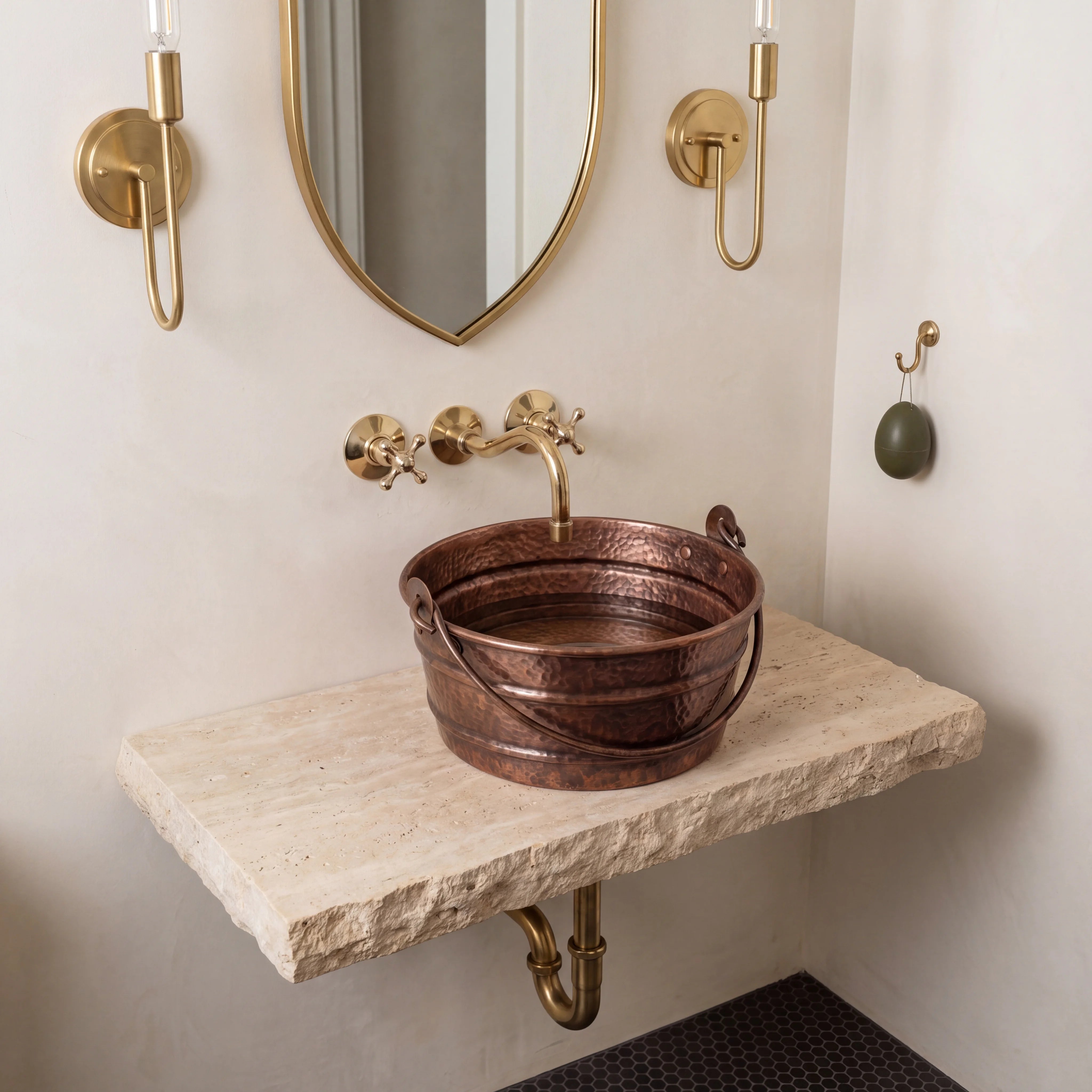 Cask Copper Vessel Sink