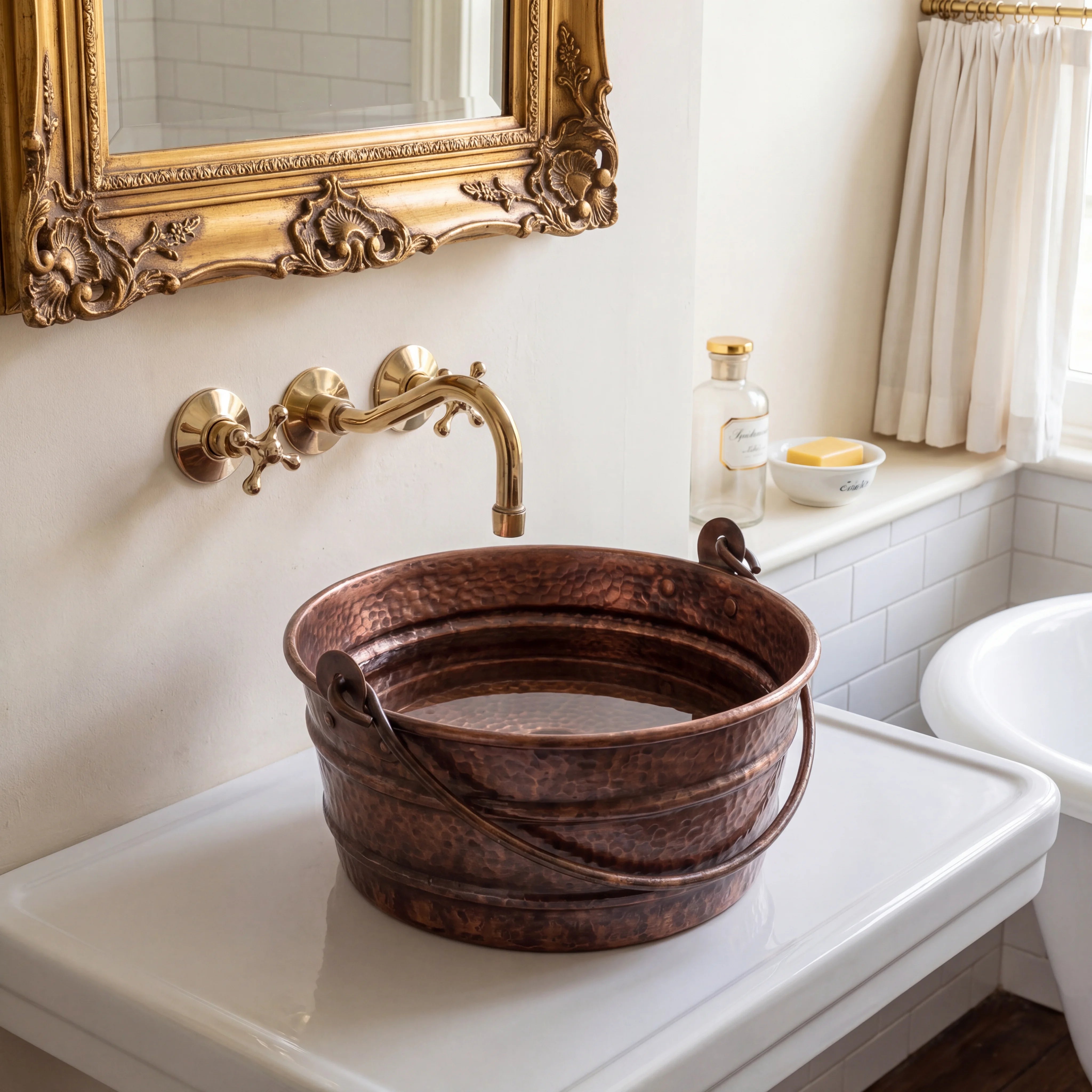 Cask Copper Vessel Sink