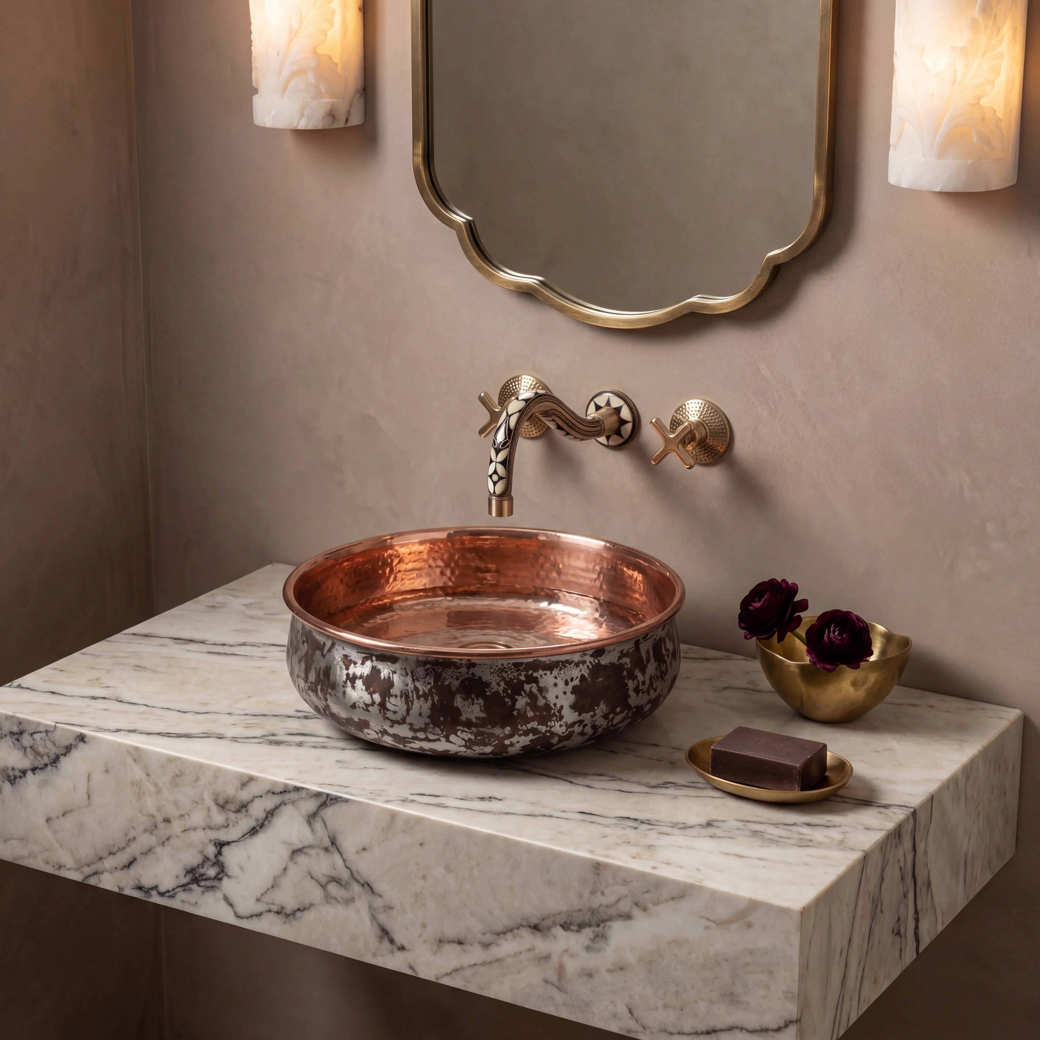 Sabi Copper Vessel Sink